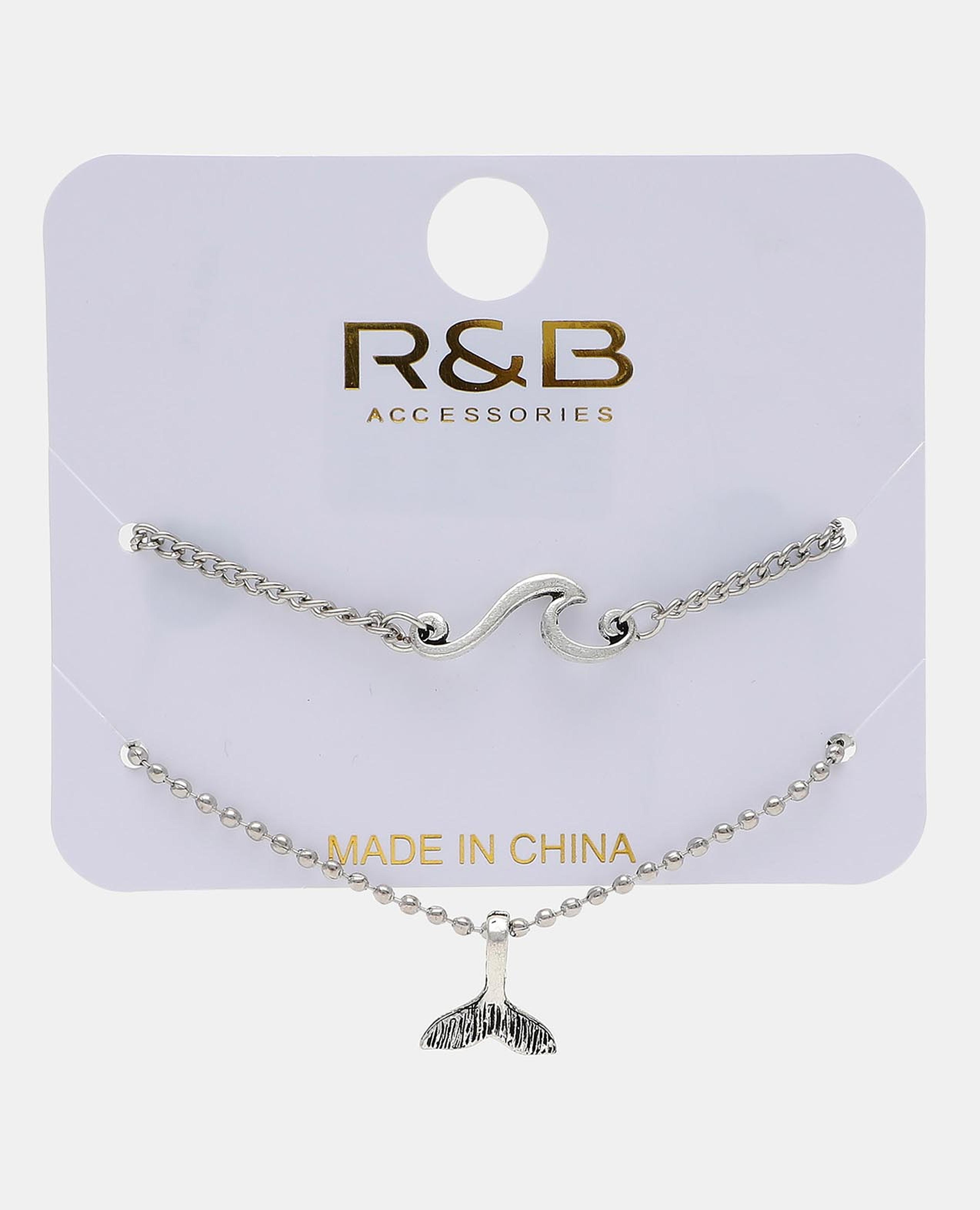 خلخال من - فضي