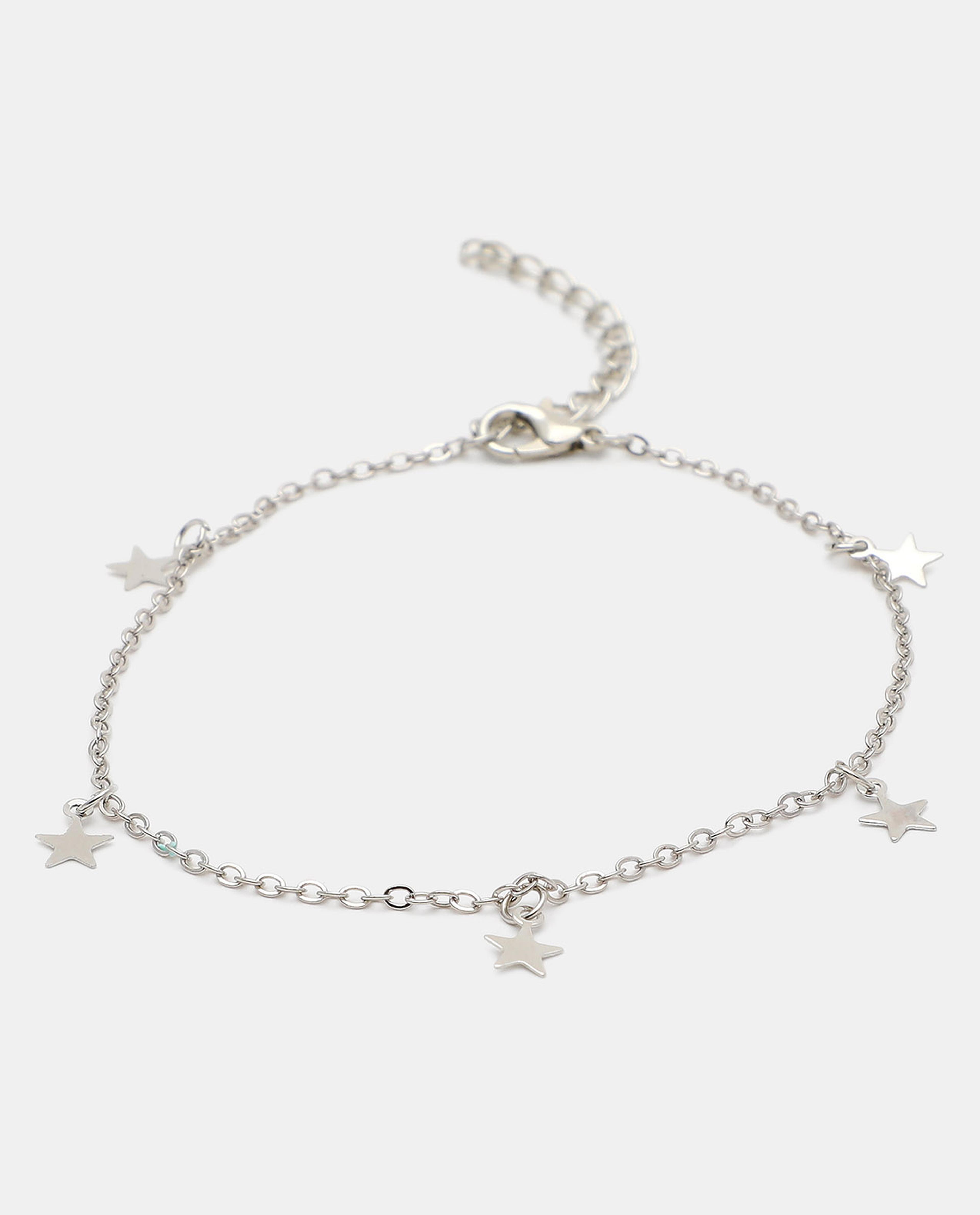 خلخال من - فضي