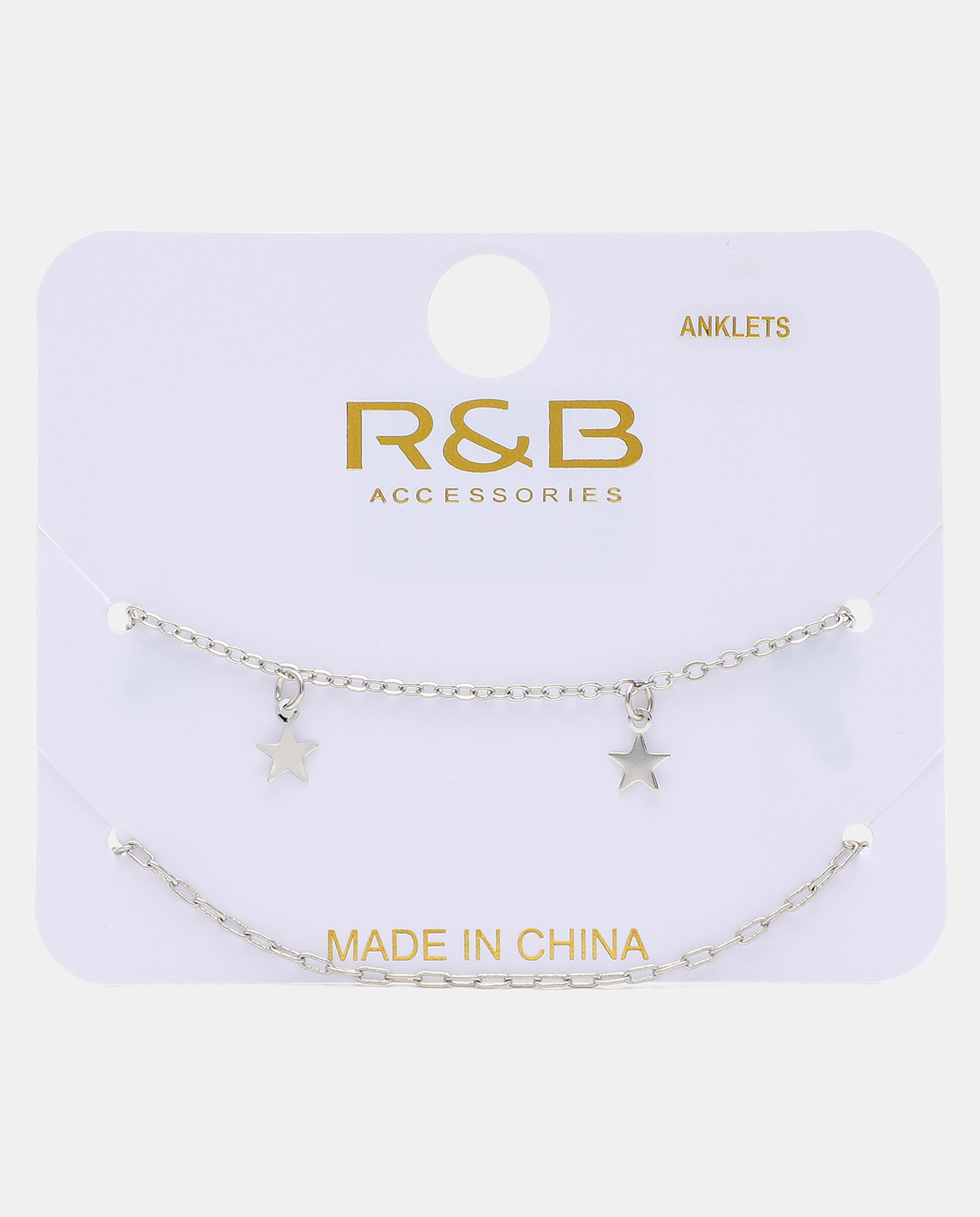 خلخال من - فضي