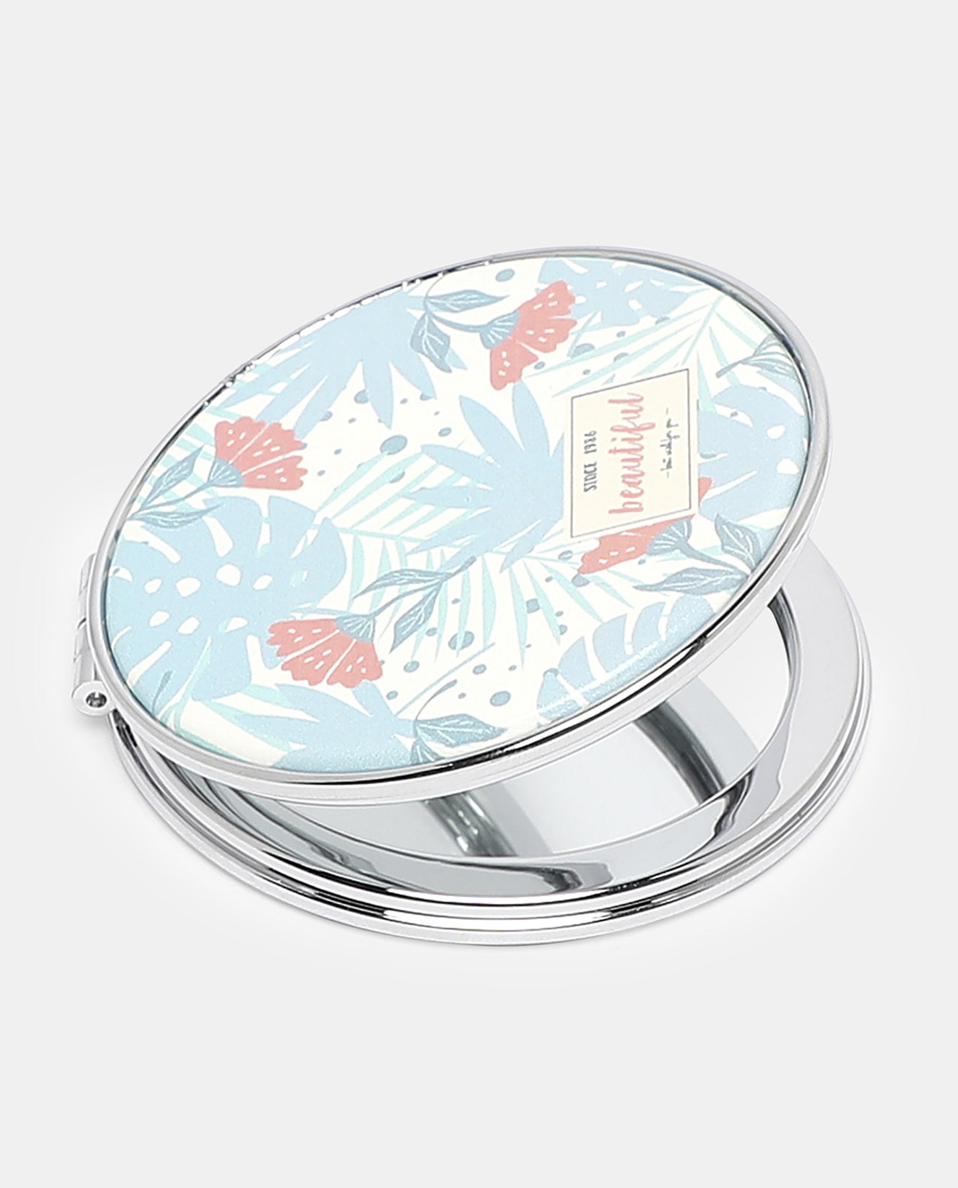 مرآة زرقاء مستديرة من آر أند بي