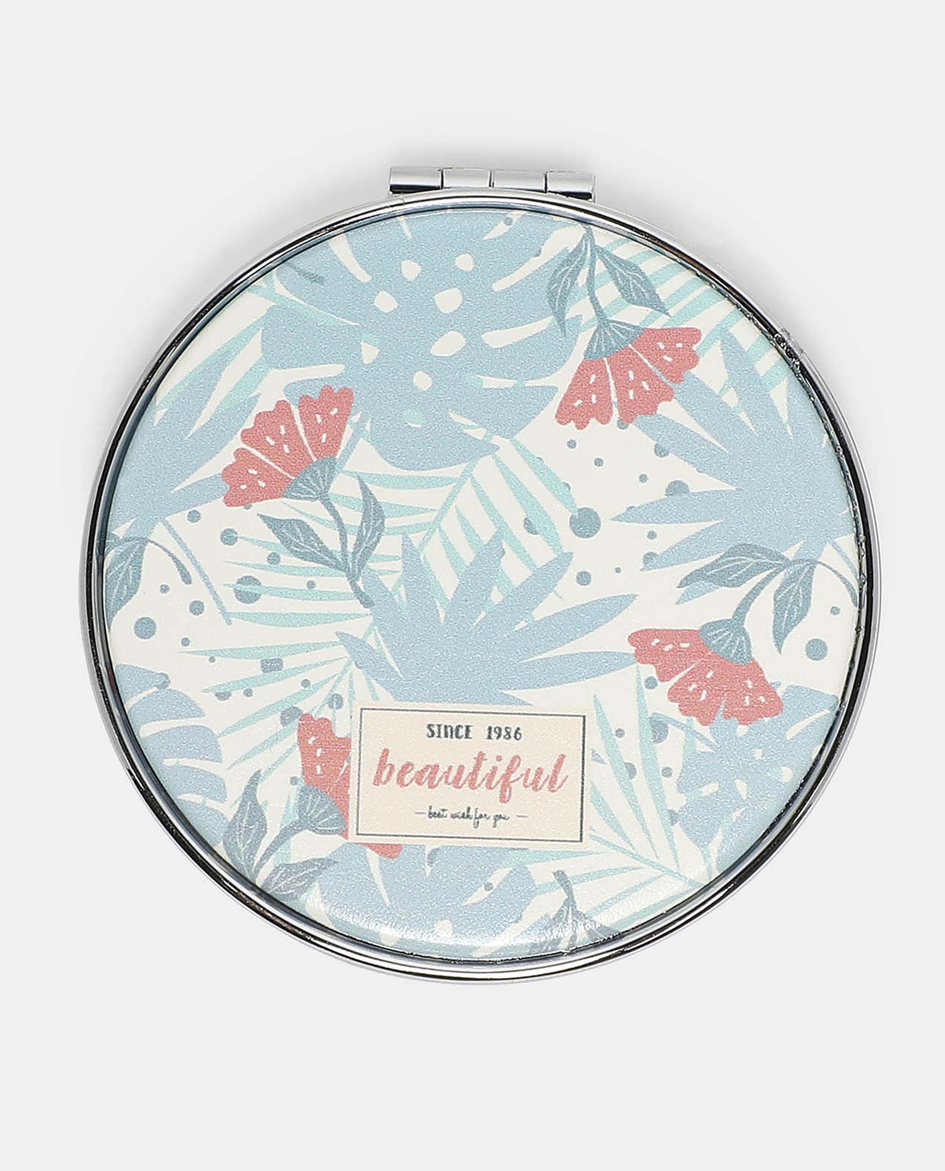 مرآة زرقاء مستديرة من آر أند بي