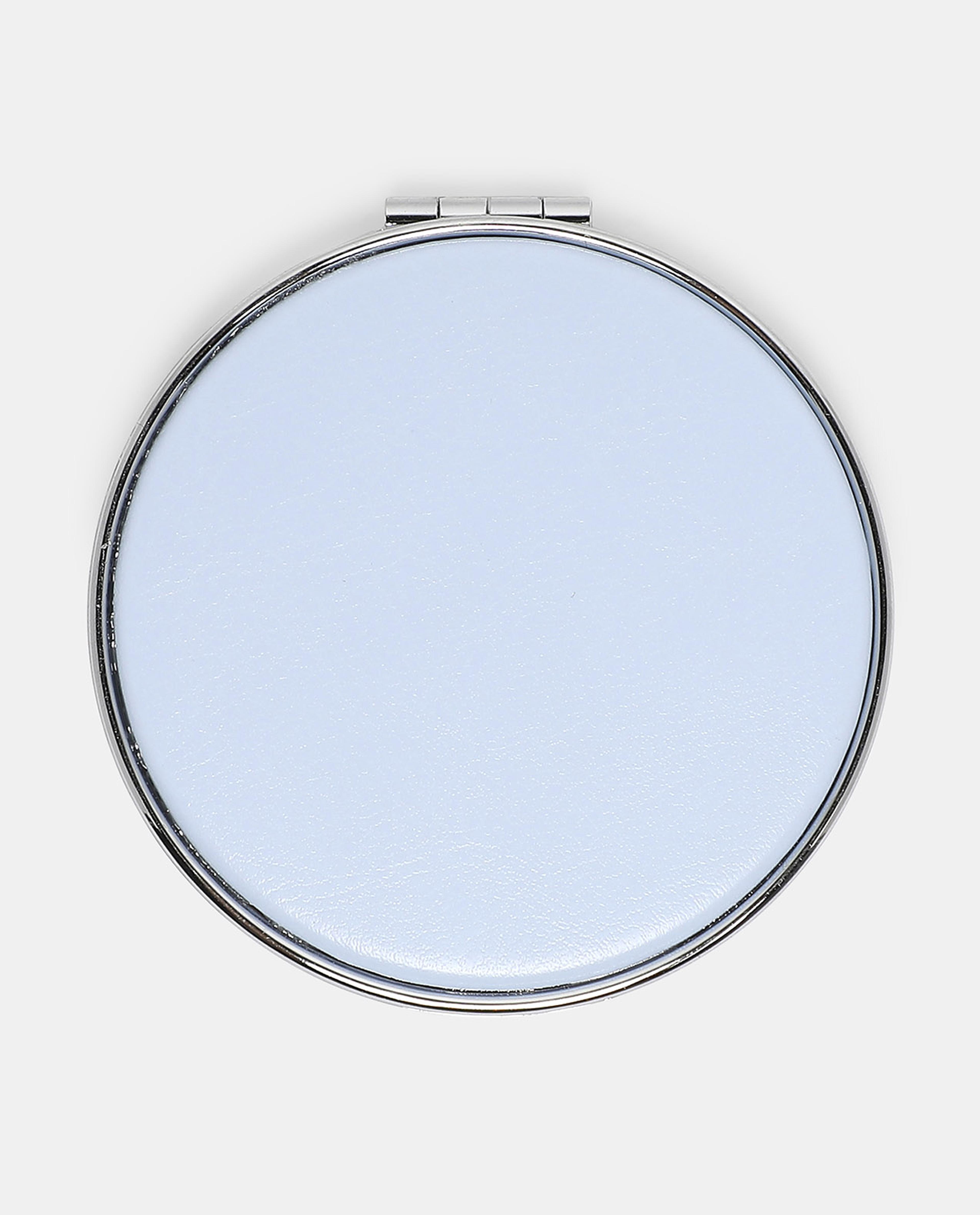 مرآة زرقاء مستديرة من آر أند بي