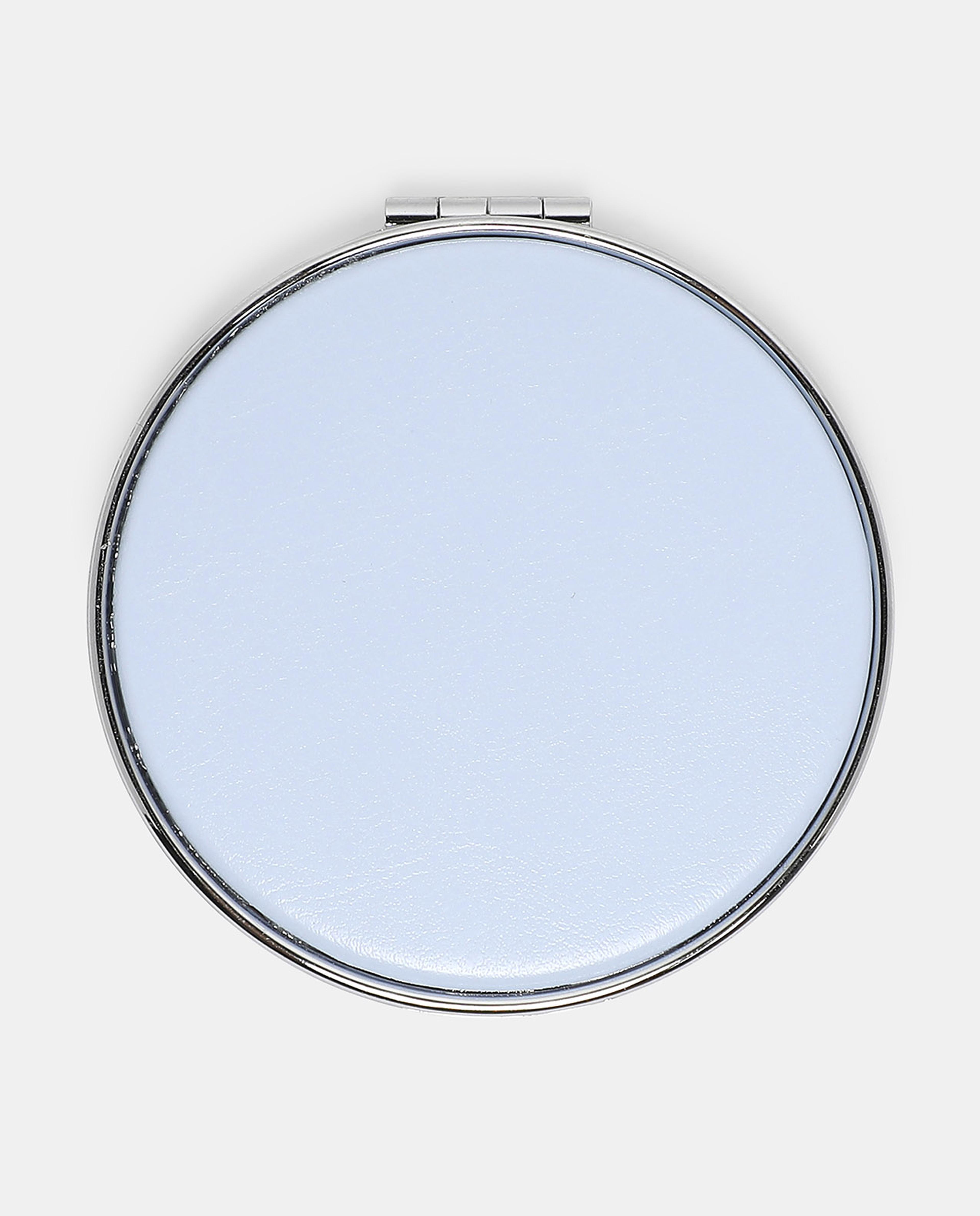 مرآة زرقاء مستديرة من آر أند بي