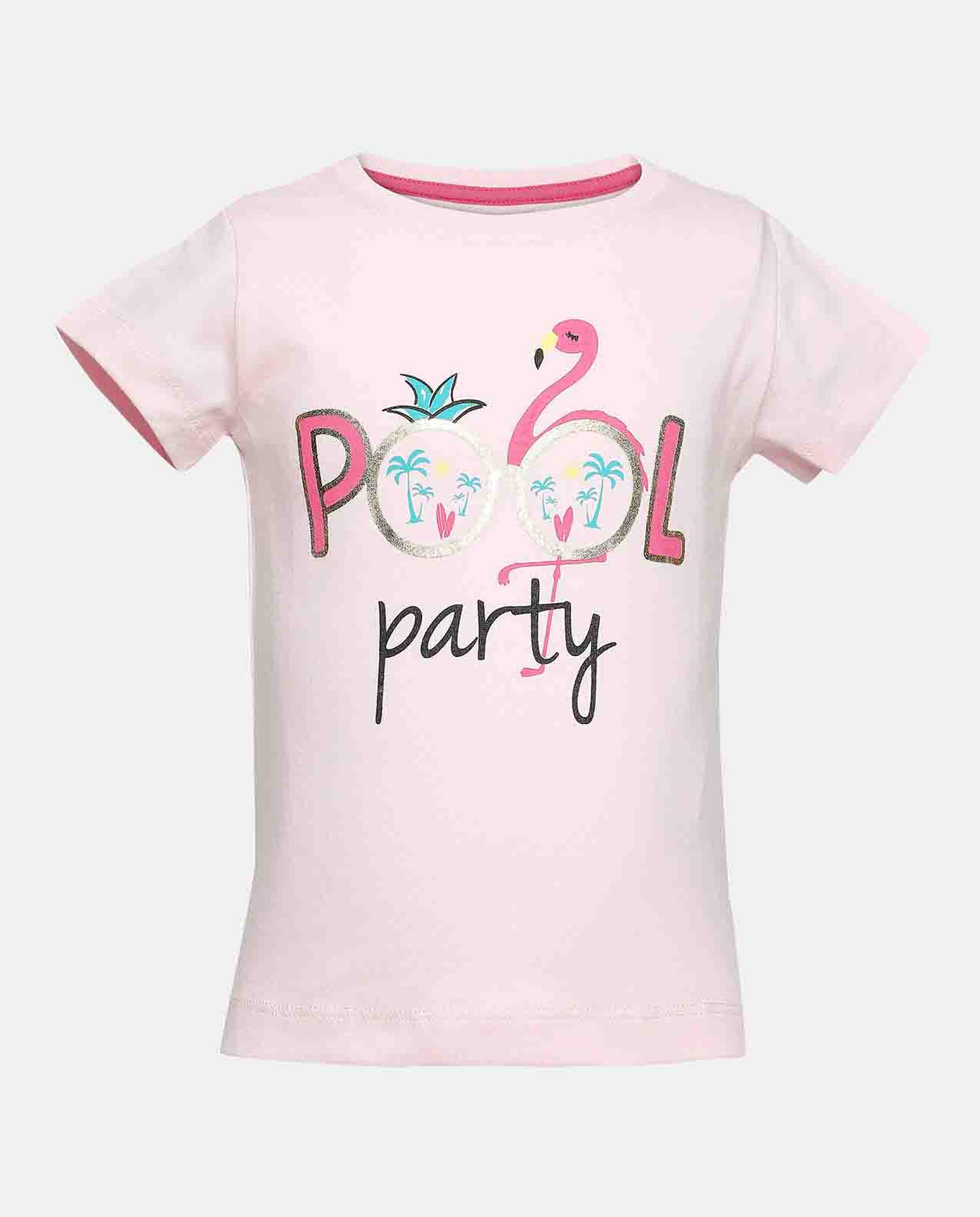 تيشيرت كاجوال زهري من