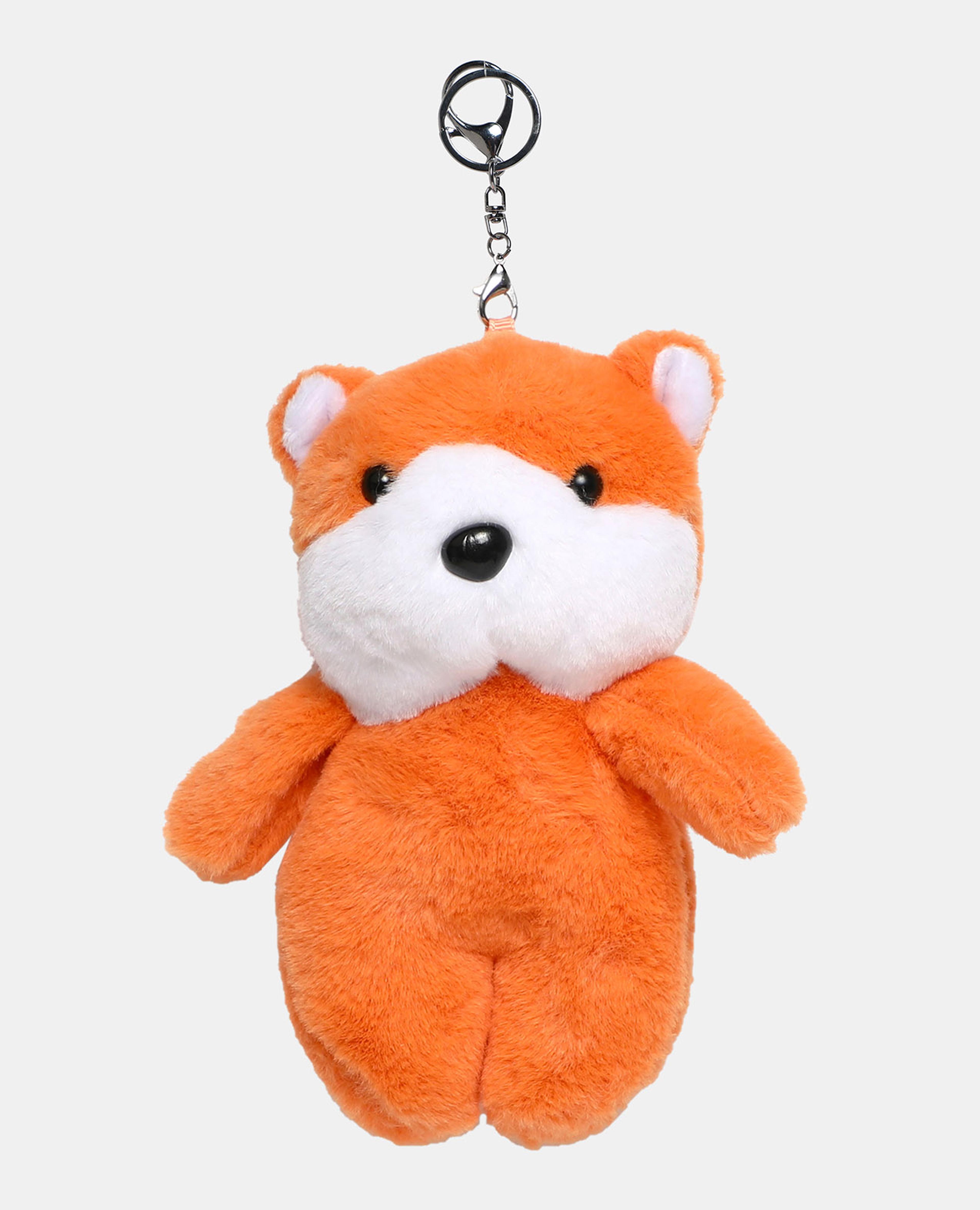 R&B Orange Cute Plush Toy Keychain