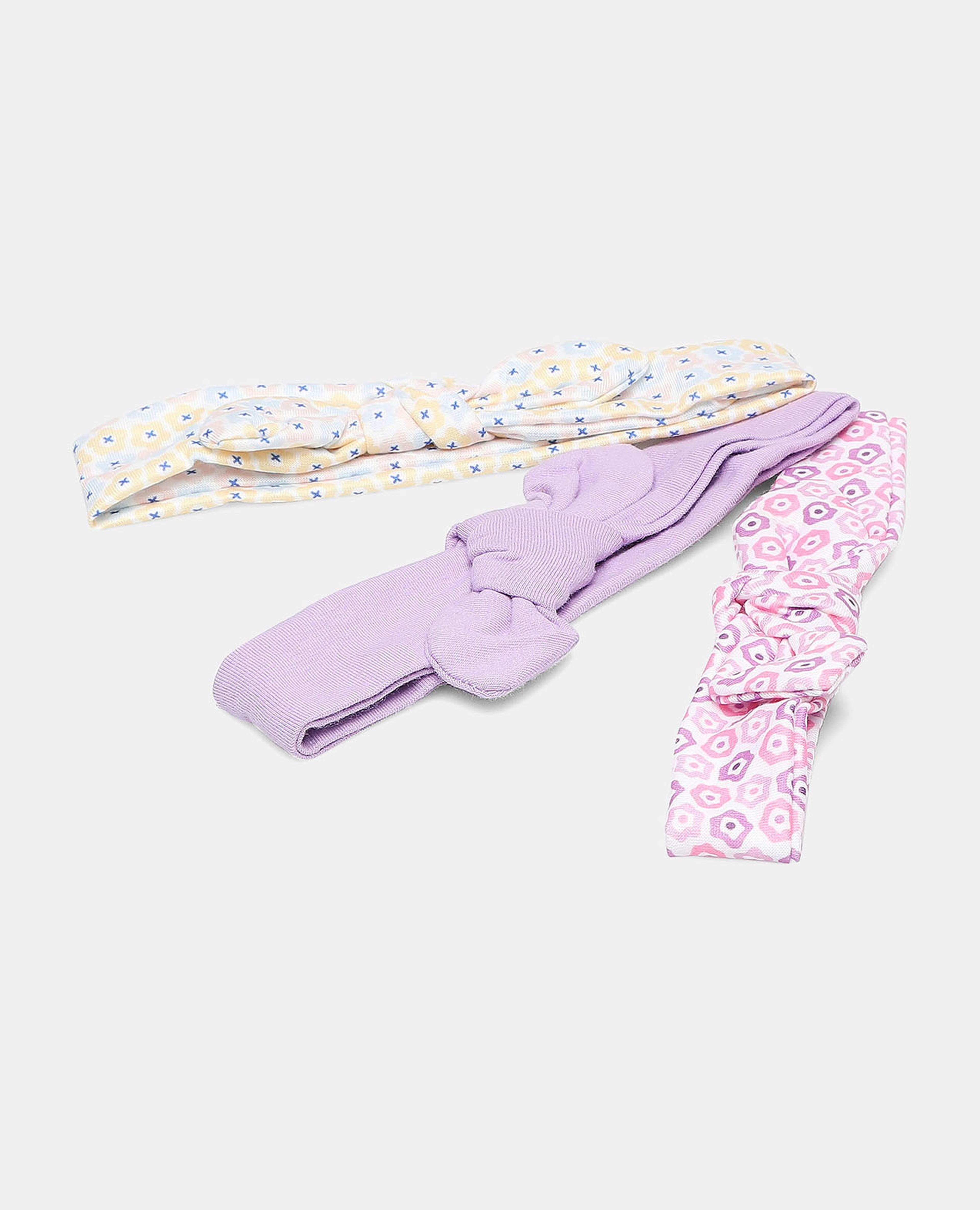 R&B Multicolored Pack of 3 Knotted Headband
