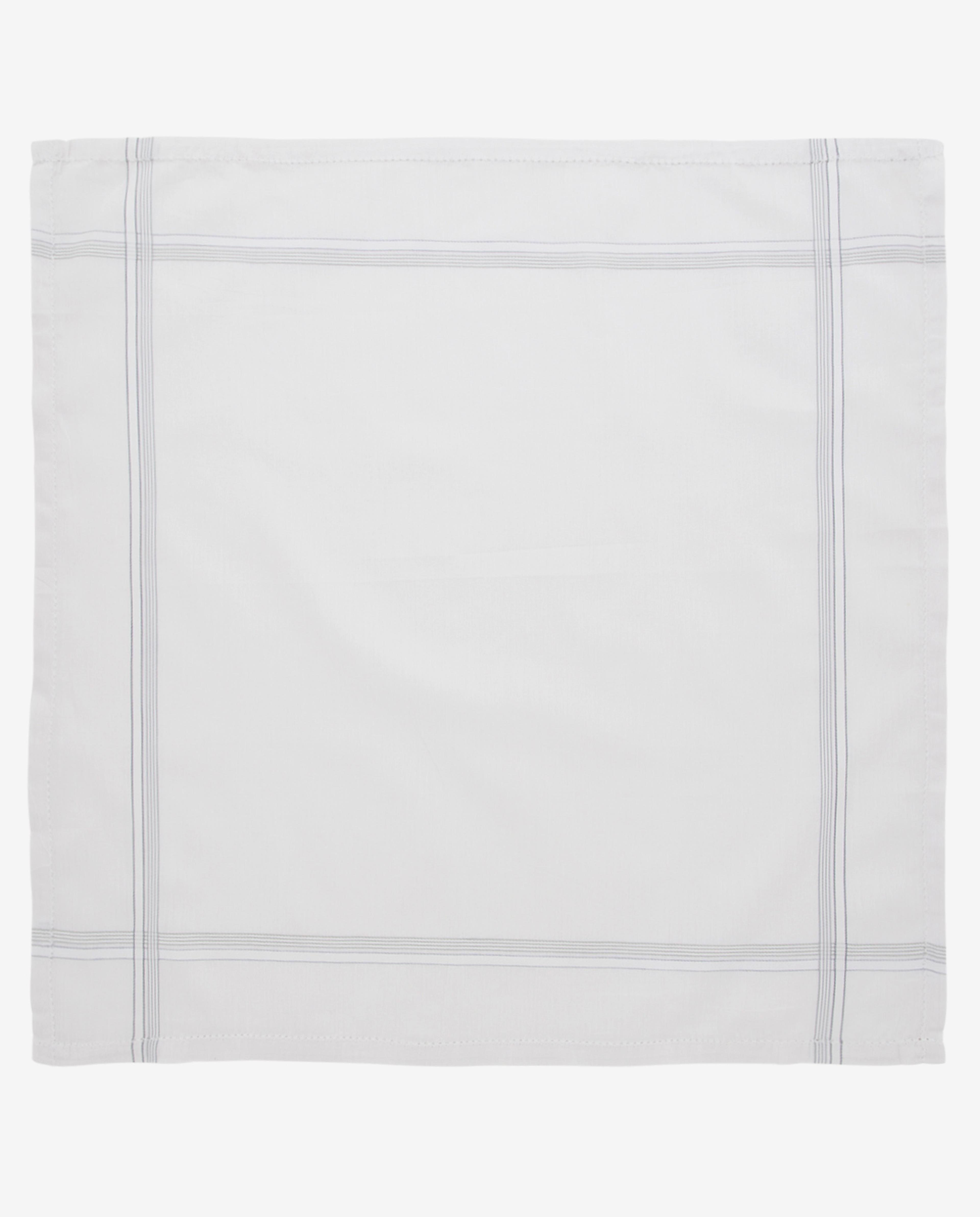 مناديل بلون أبيض - عبوة من 3 قطع