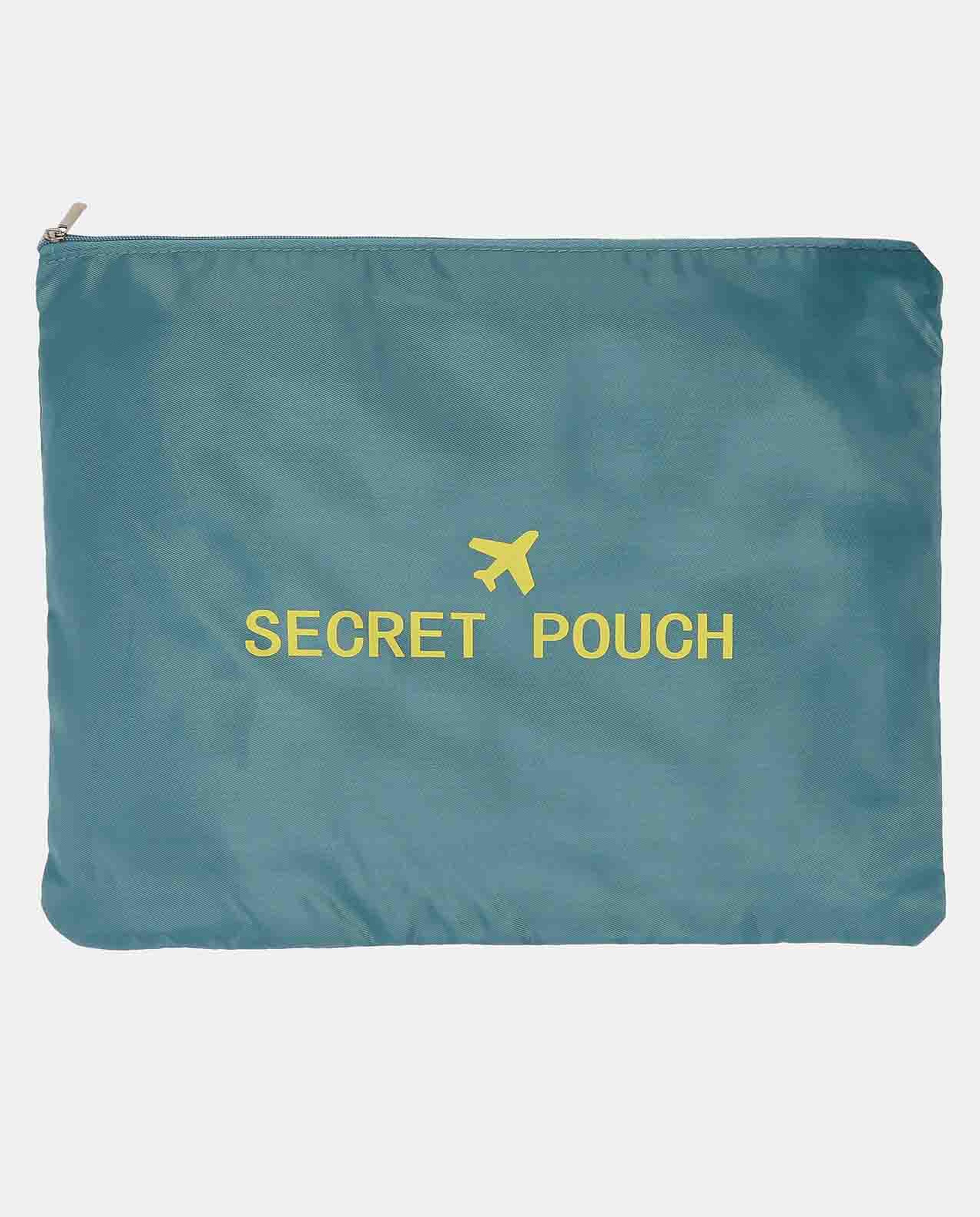 حقيبة سفر صغيرة كاجوال باللون الأزرق من