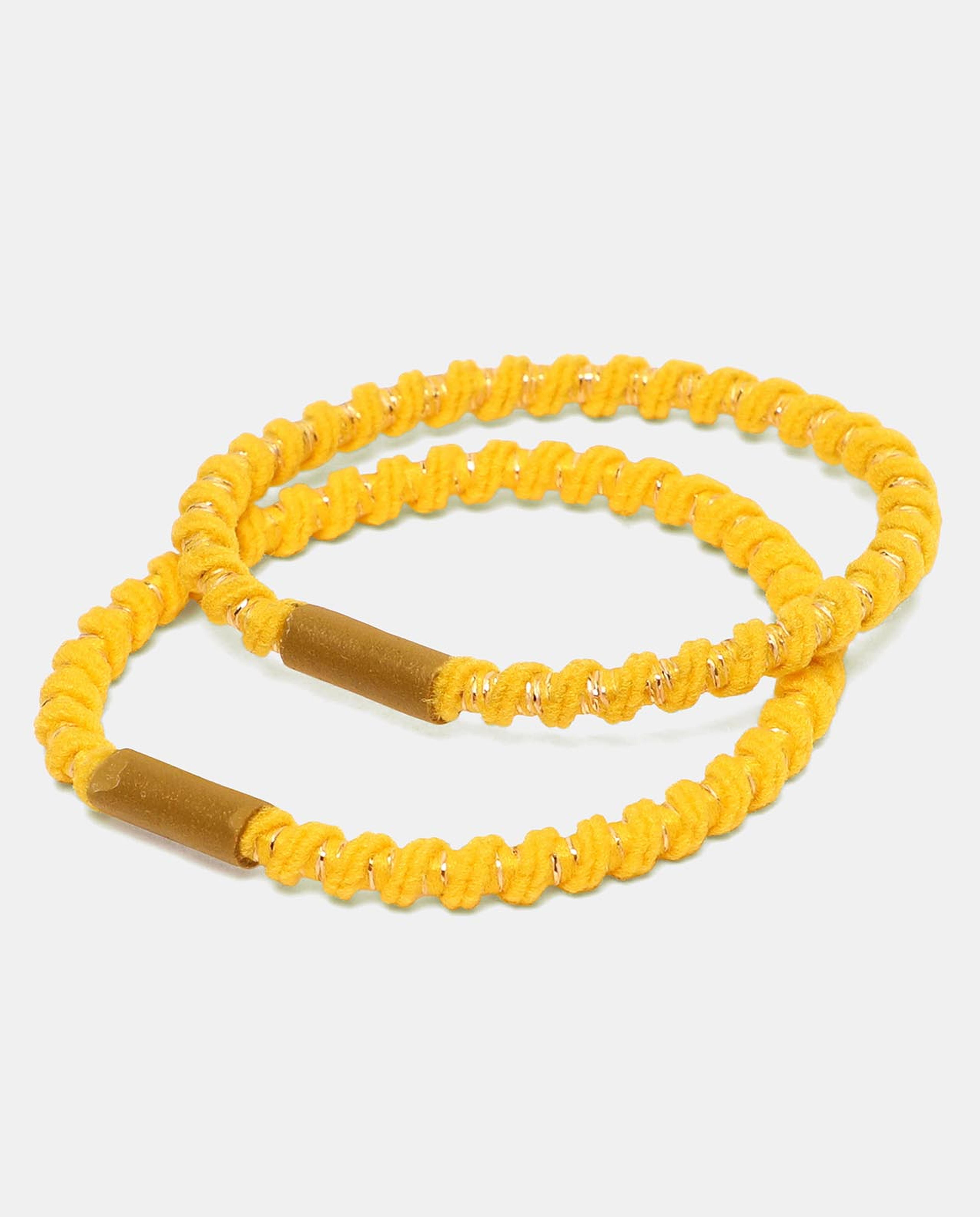 Yellow Ponytail 4 Piece