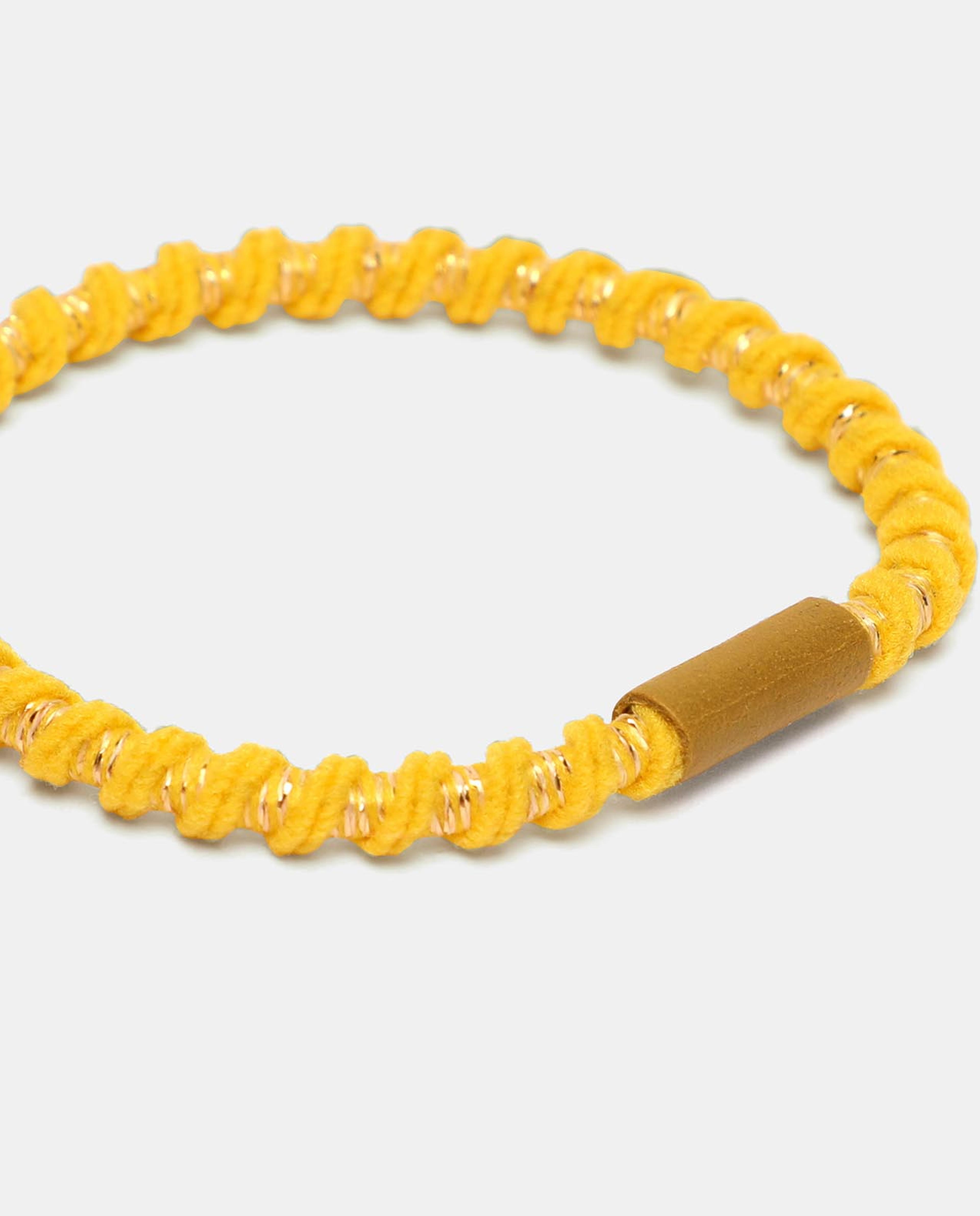 Yellow Ponytail 4 Piece