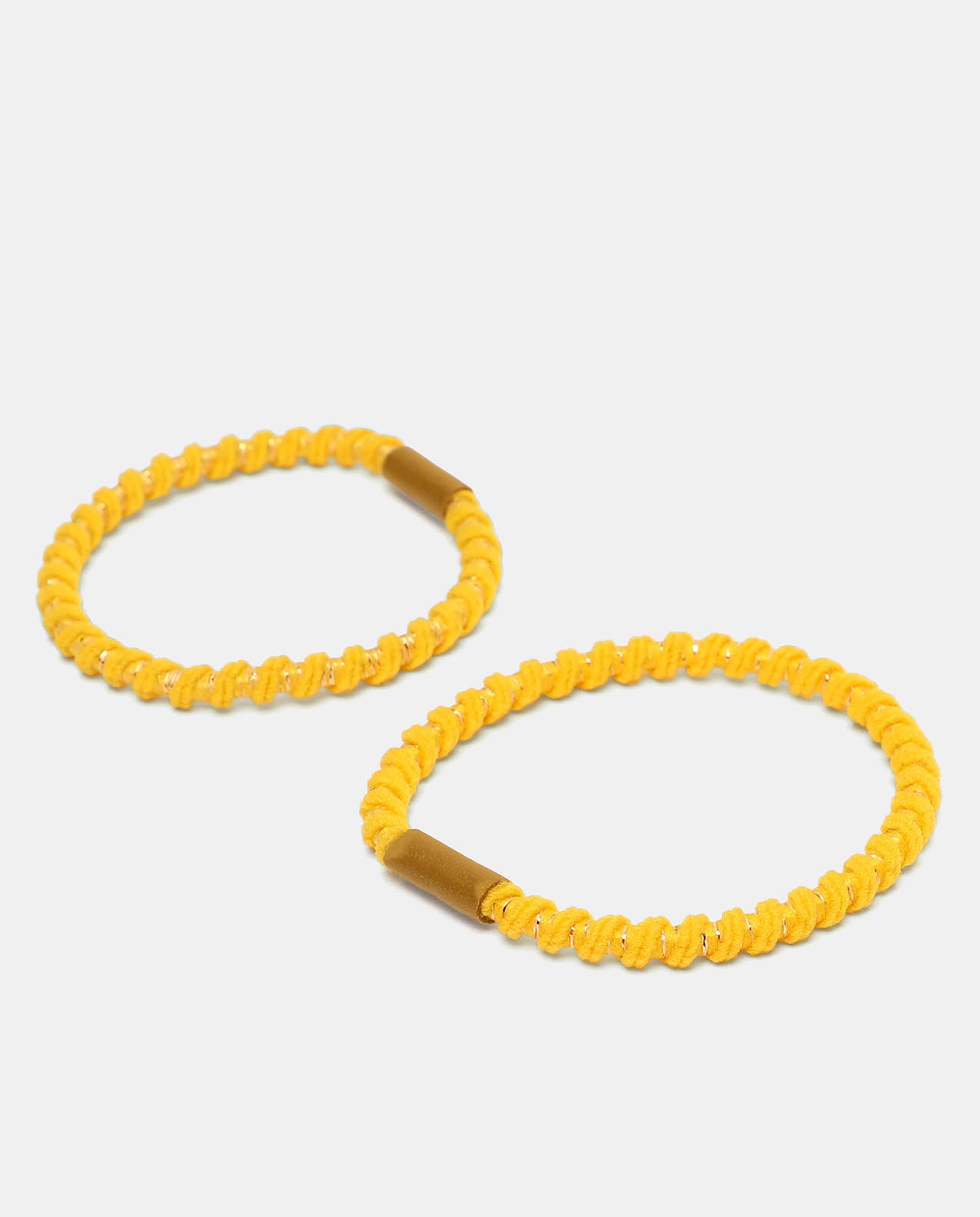 Yellow Ponytail 4 Piece