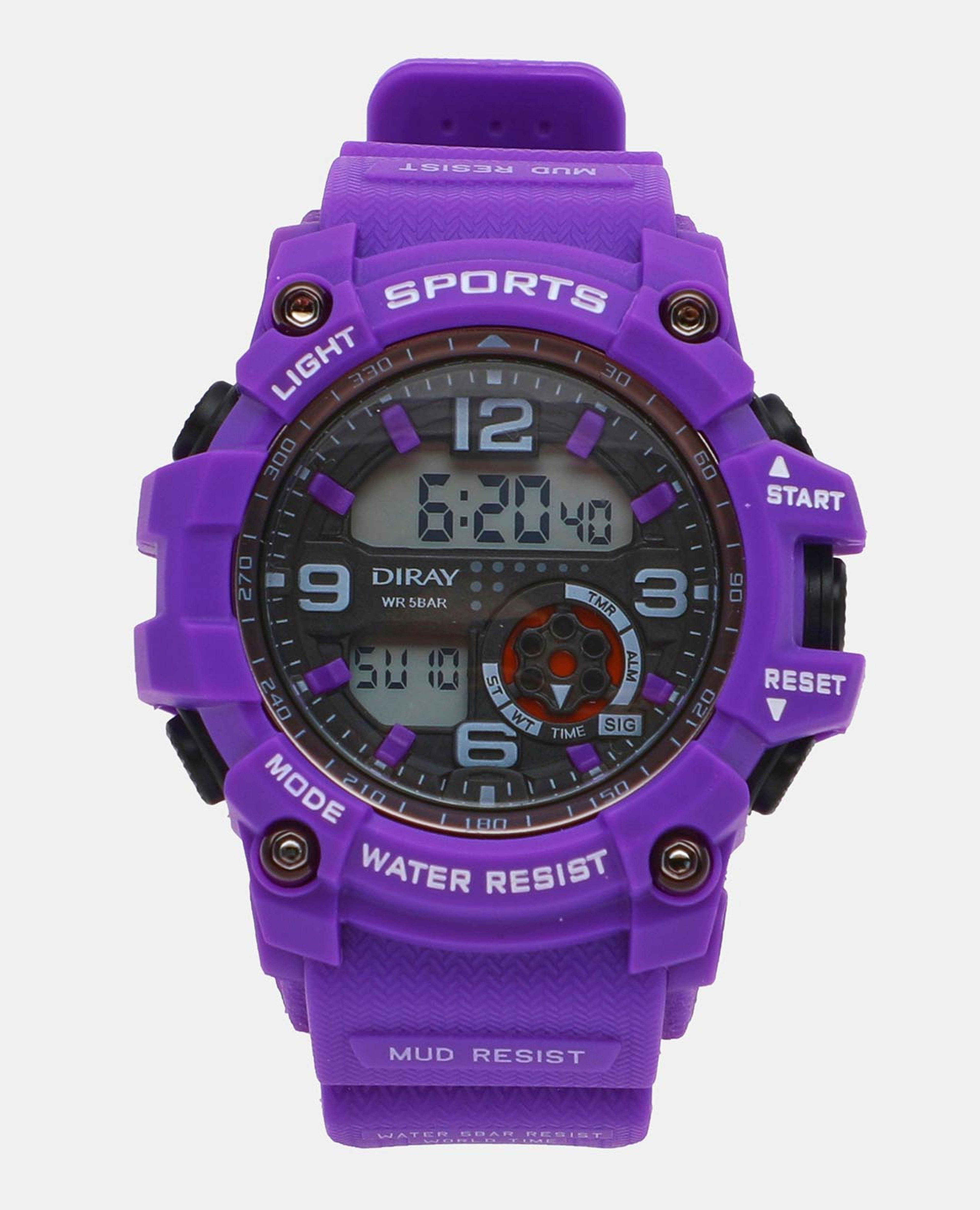 Purple Digital Watch