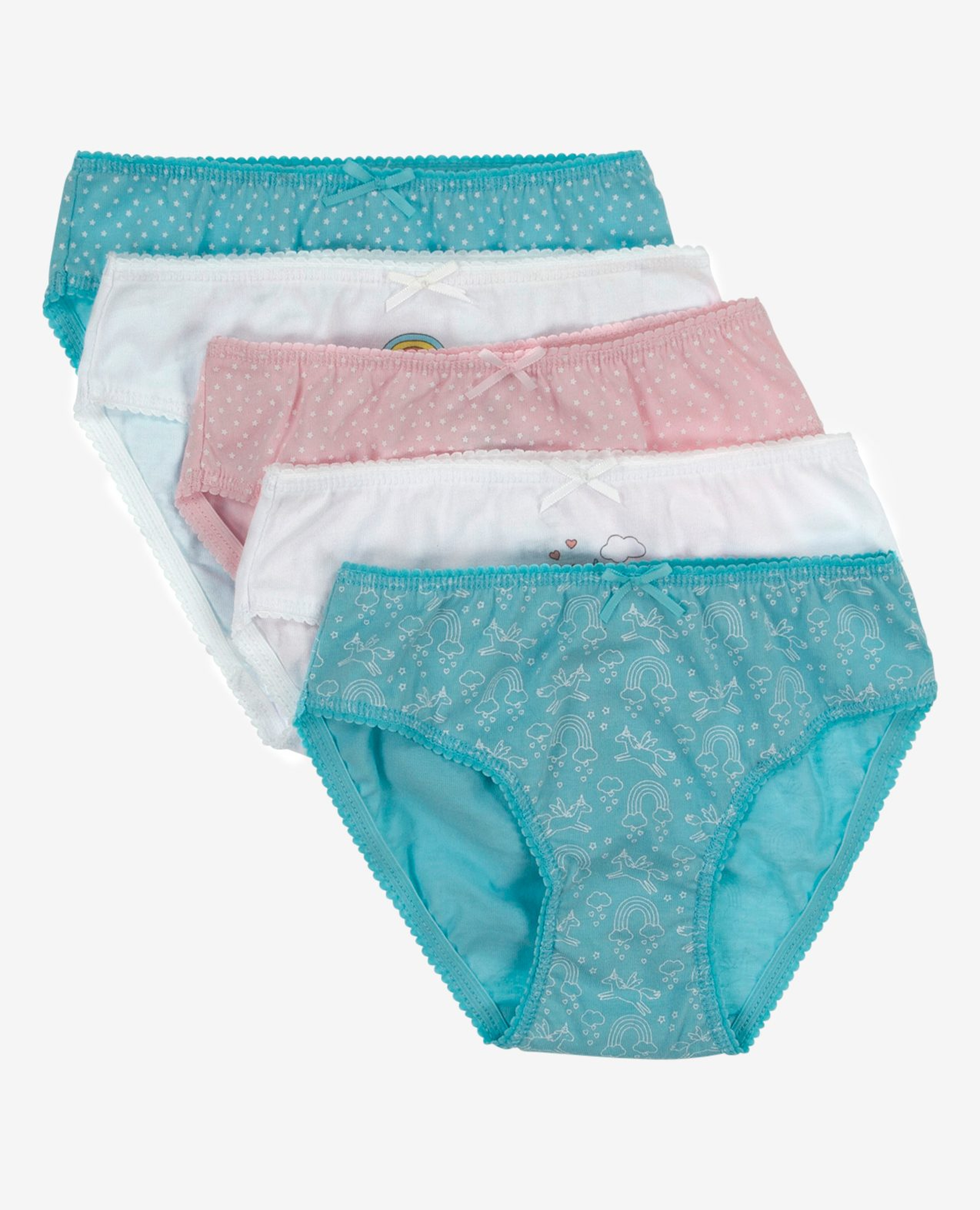 Multi Colored Bikini Panties