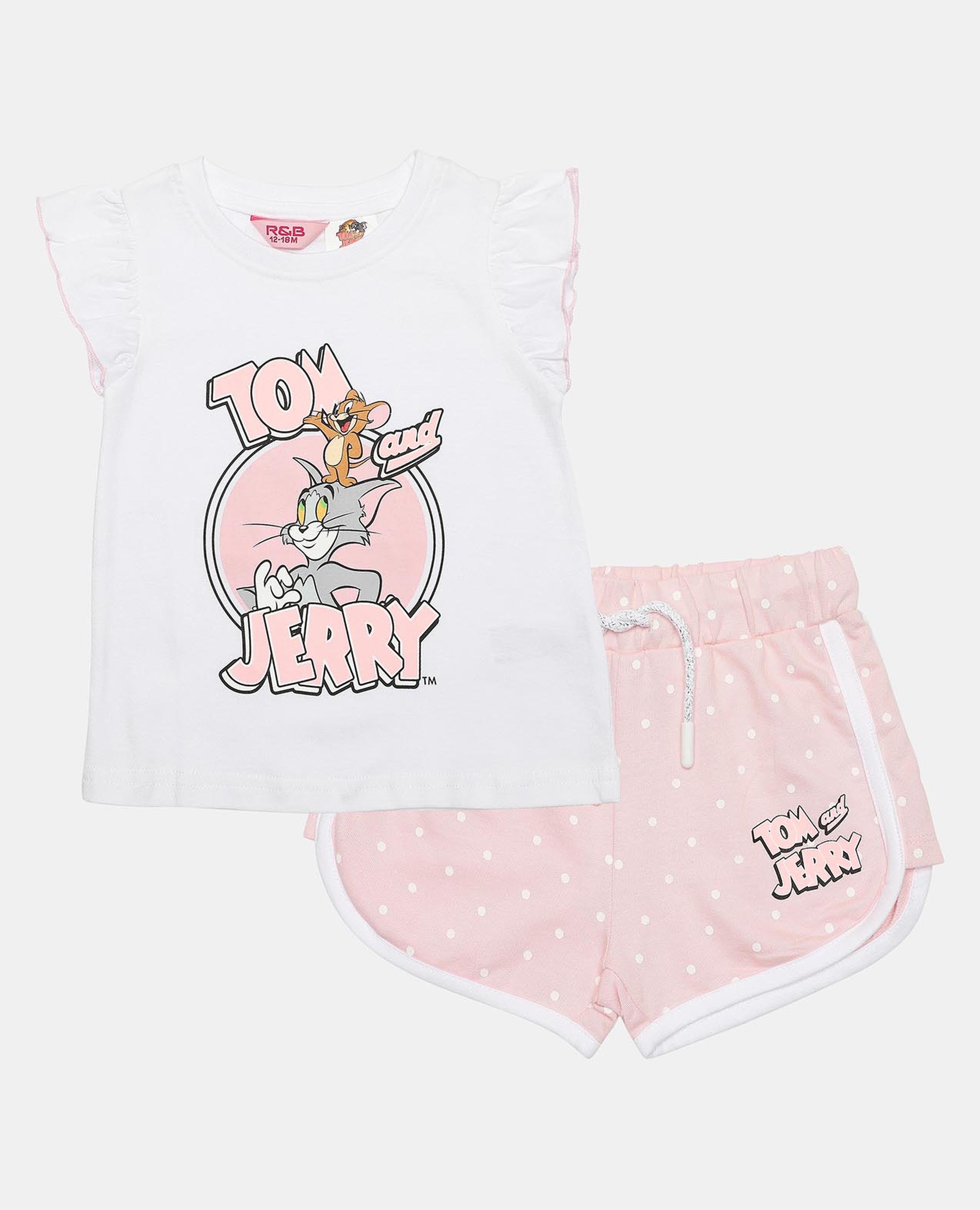 Multi Tee & Shorts Set