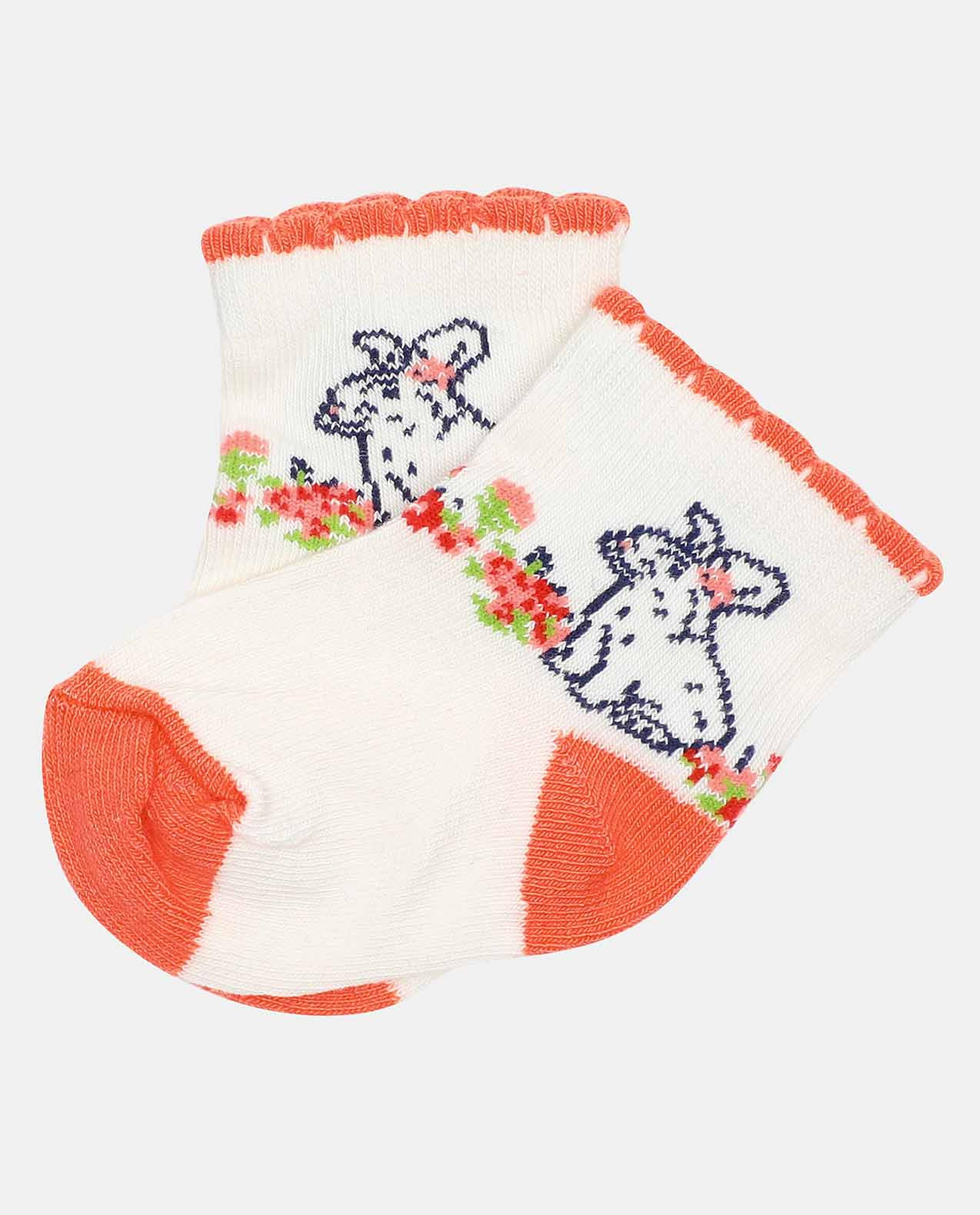 Multi Pack of 3 Ankle Socks