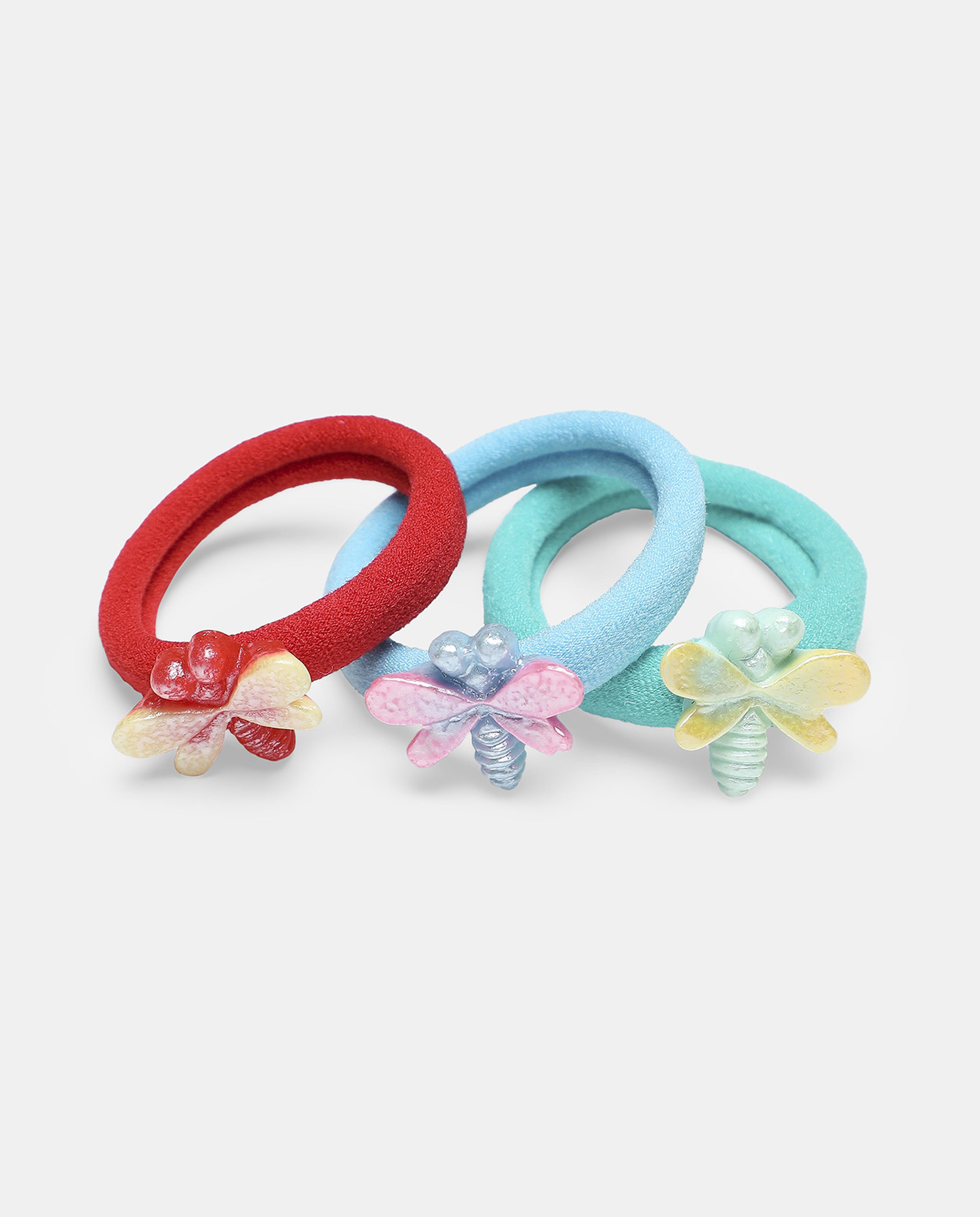 Pack Of 6 Kids Ponytail Hair Ties