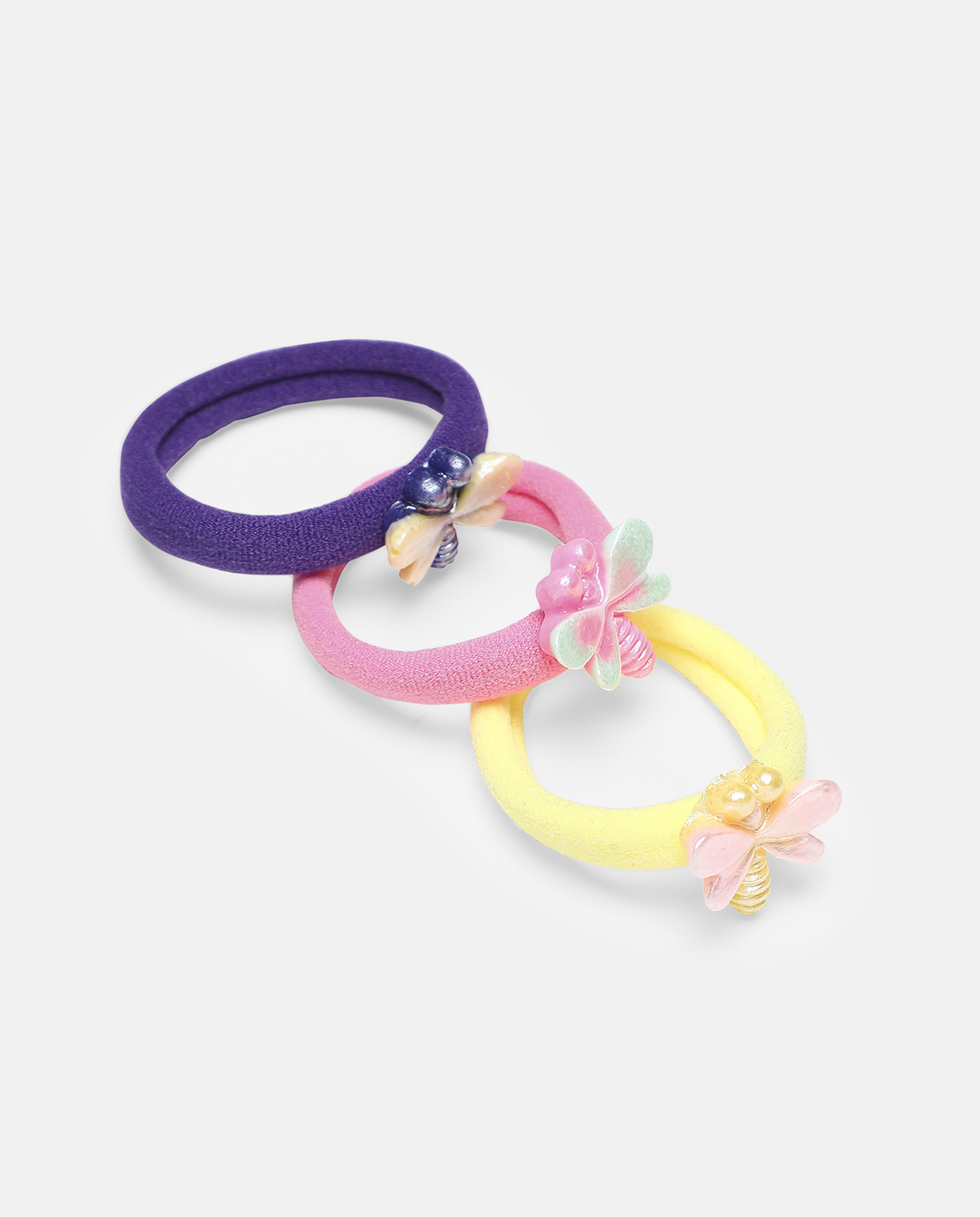 Pack Of 6 Kids Ponytail Hair Ties