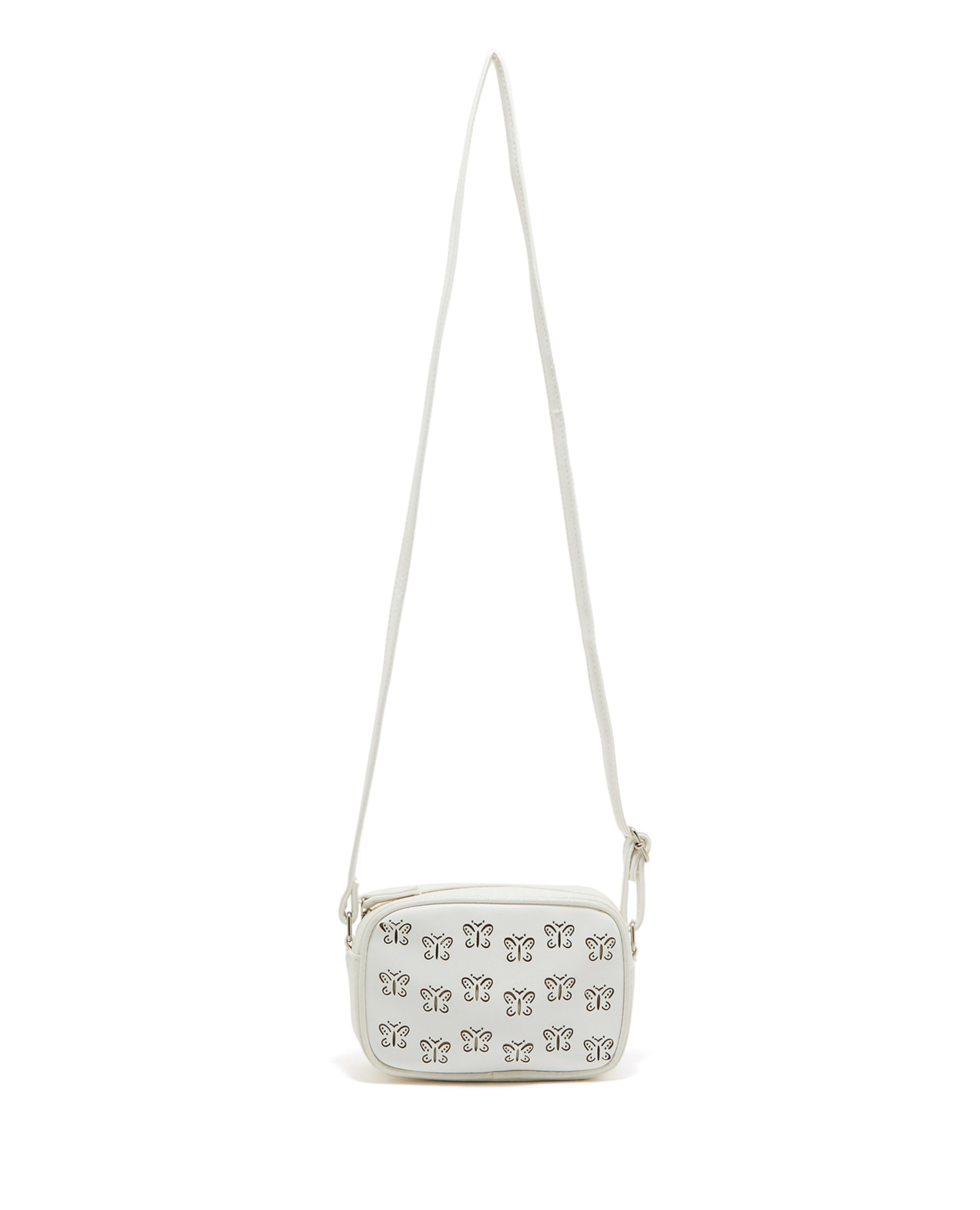 Laser-Cut Crossbody Bag