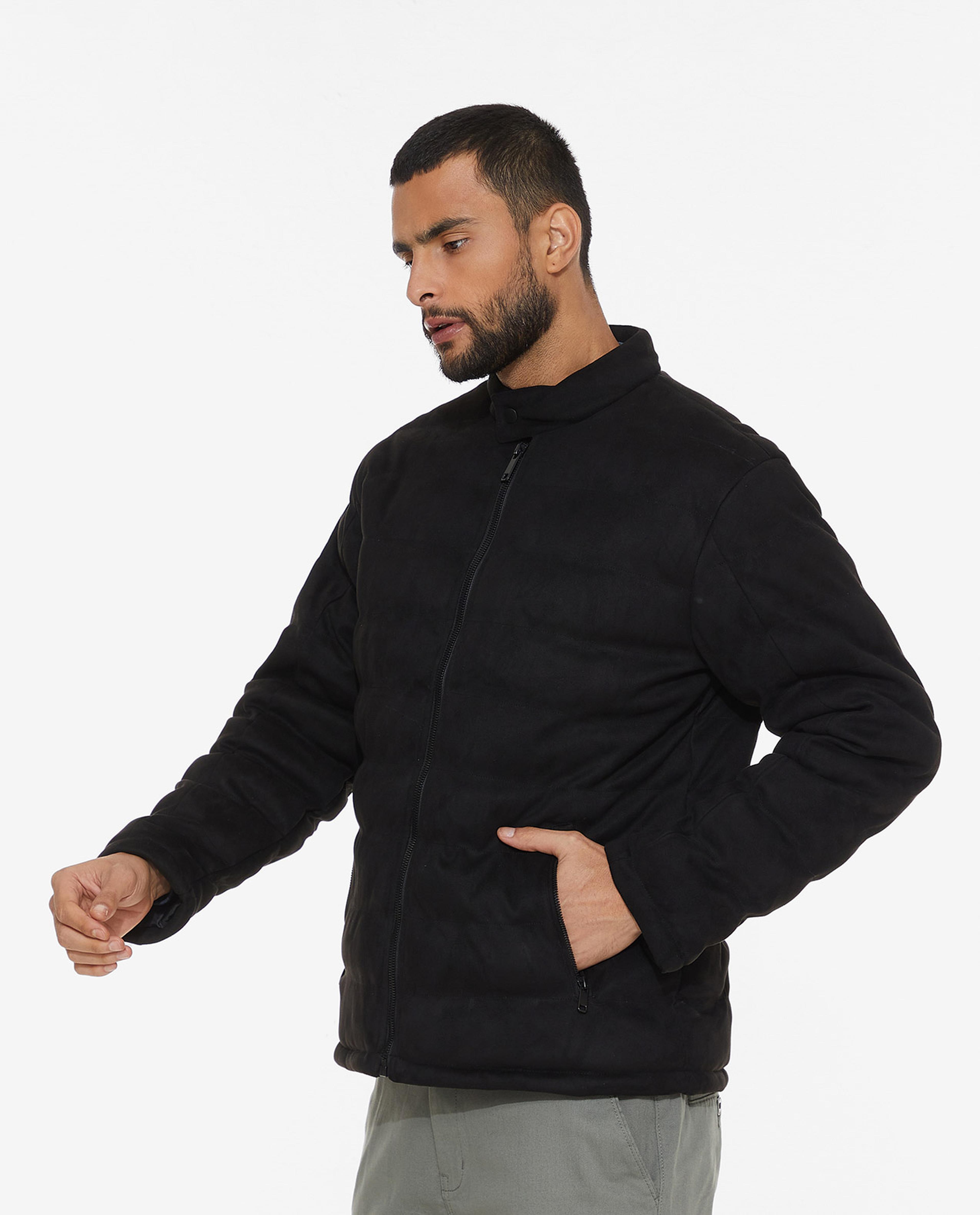 جاكيت منفوخ بسحاب