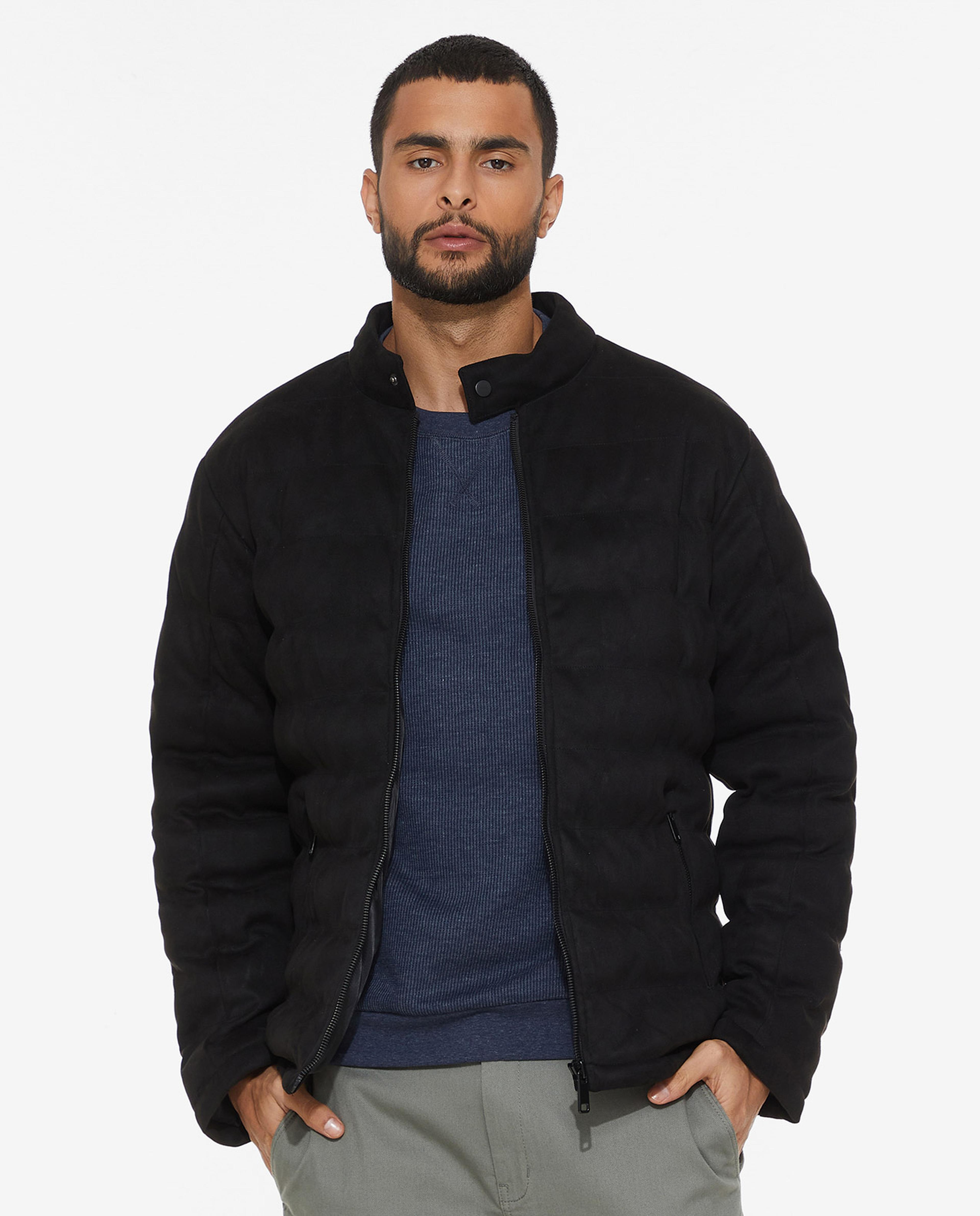 جاكيت منفوخ بسحاب