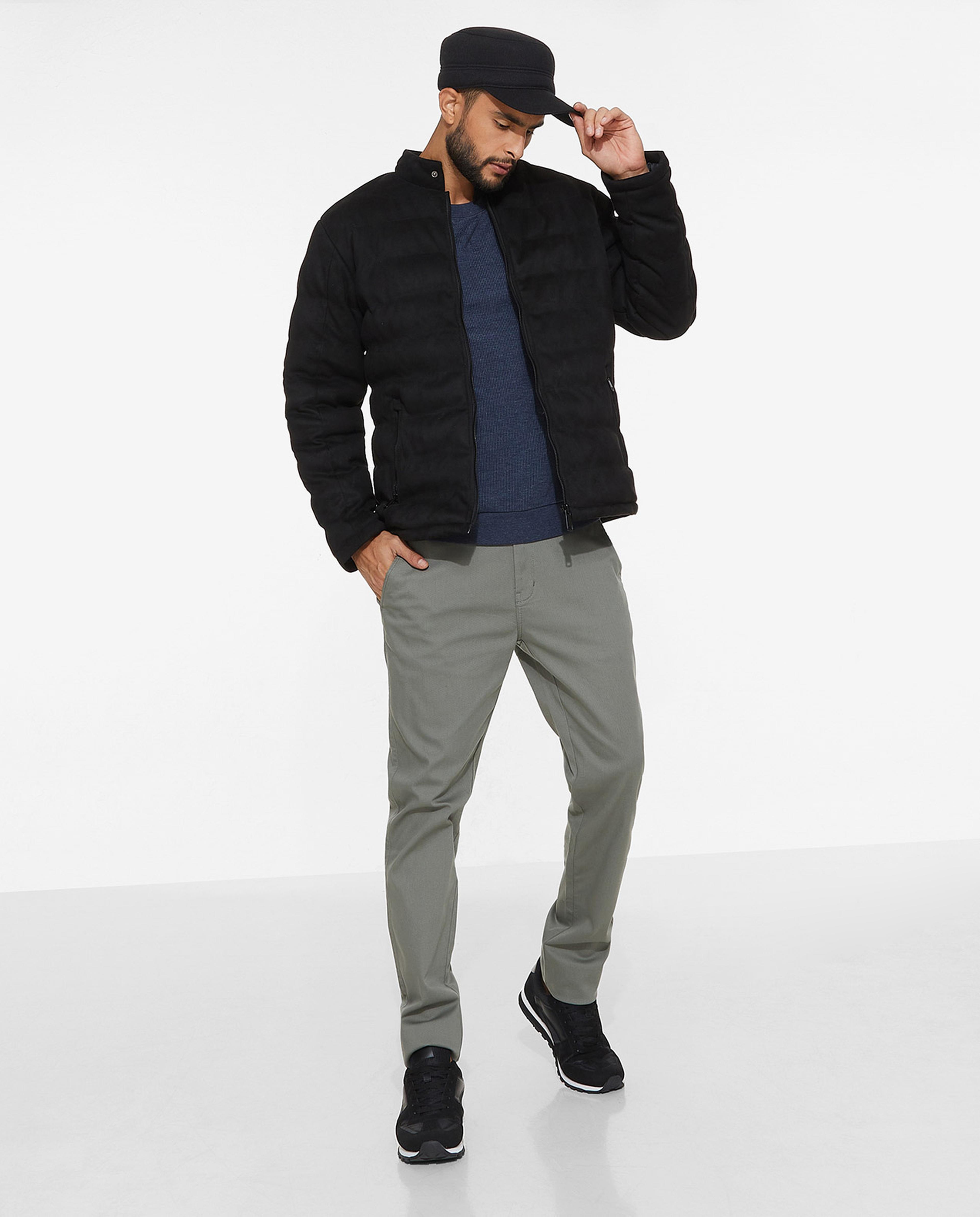 جاكيت منفوخ بسحاب