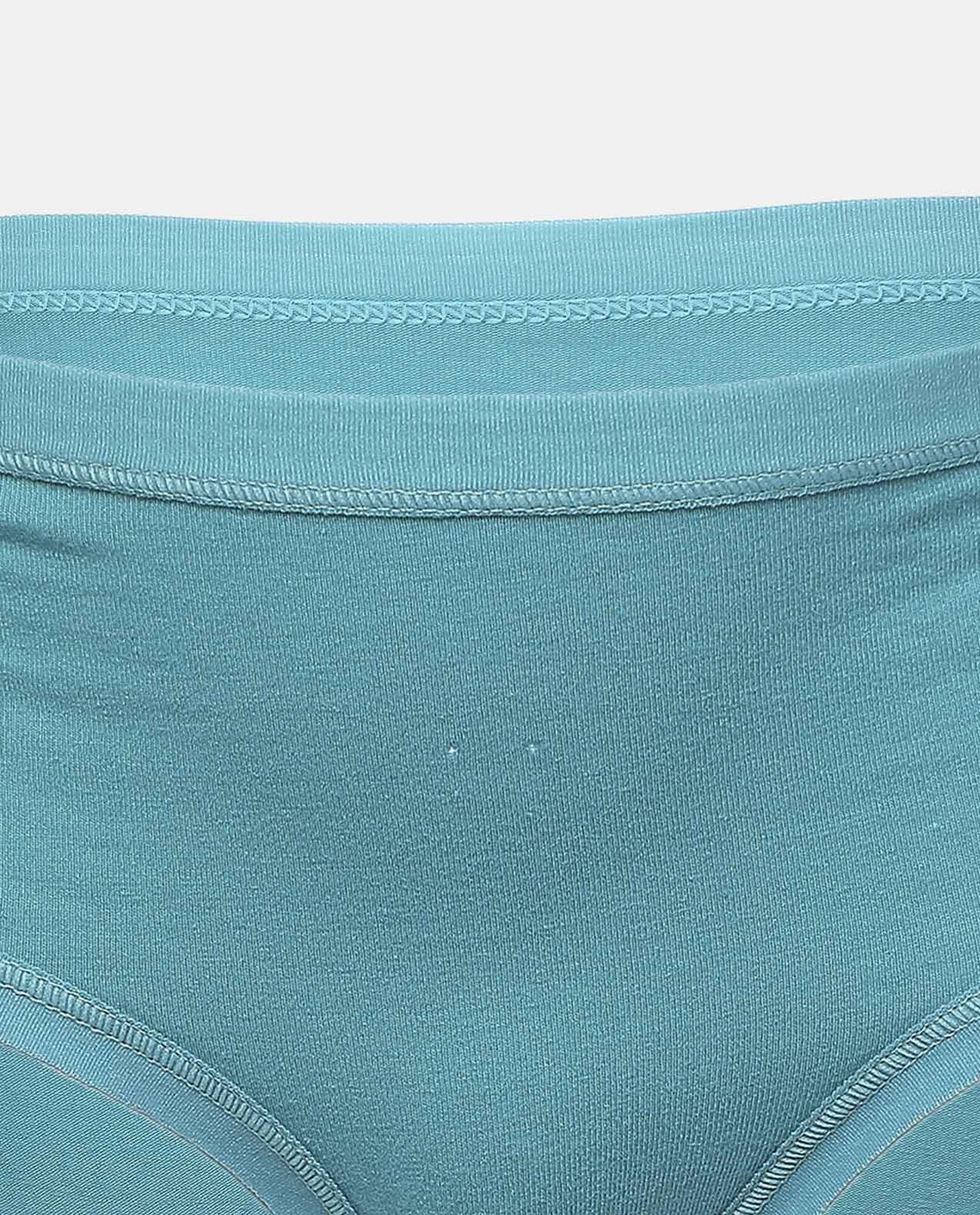 R&B Blue Pack Of 3 High Waist Briefs