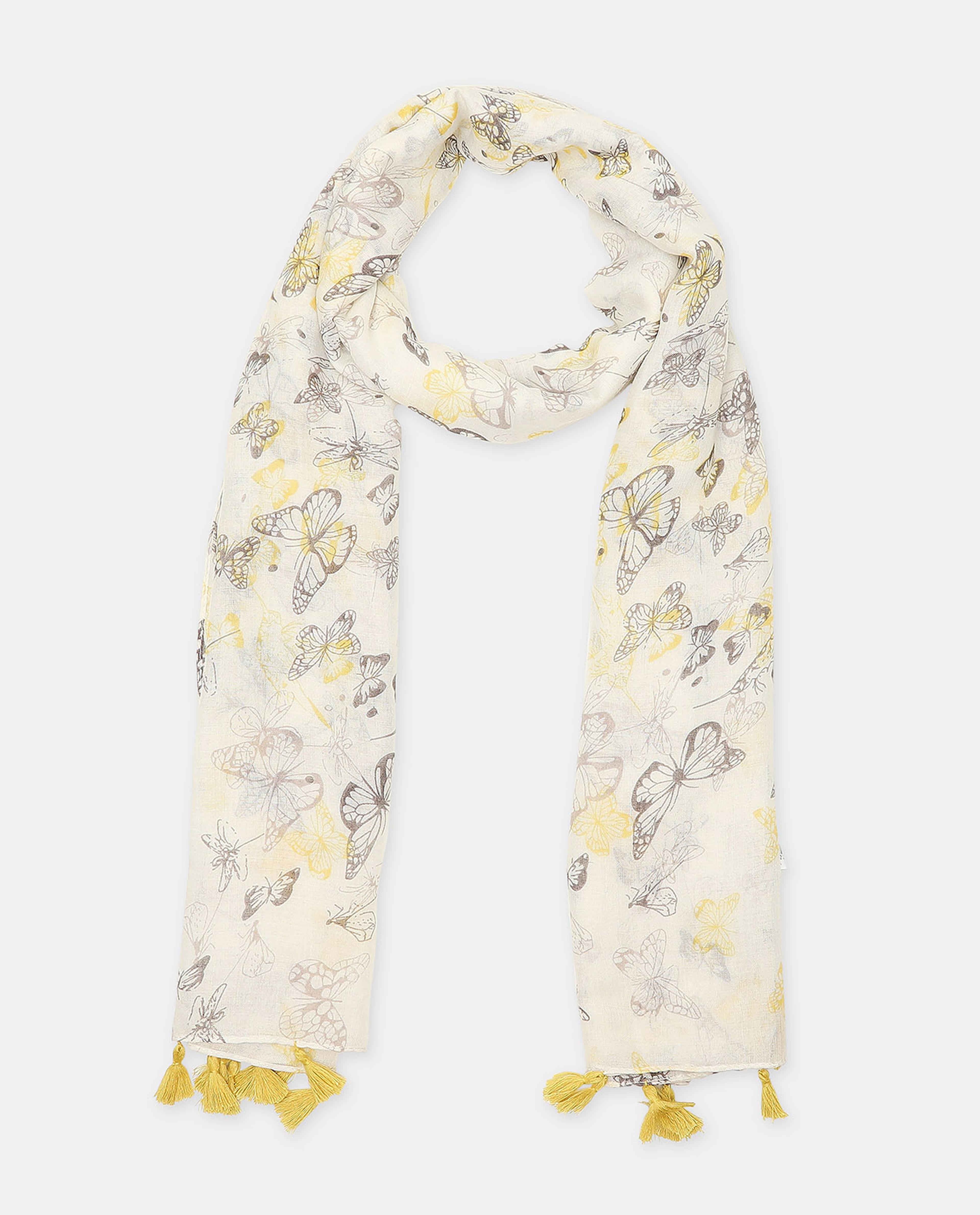 وشاح بطبعة فراشة