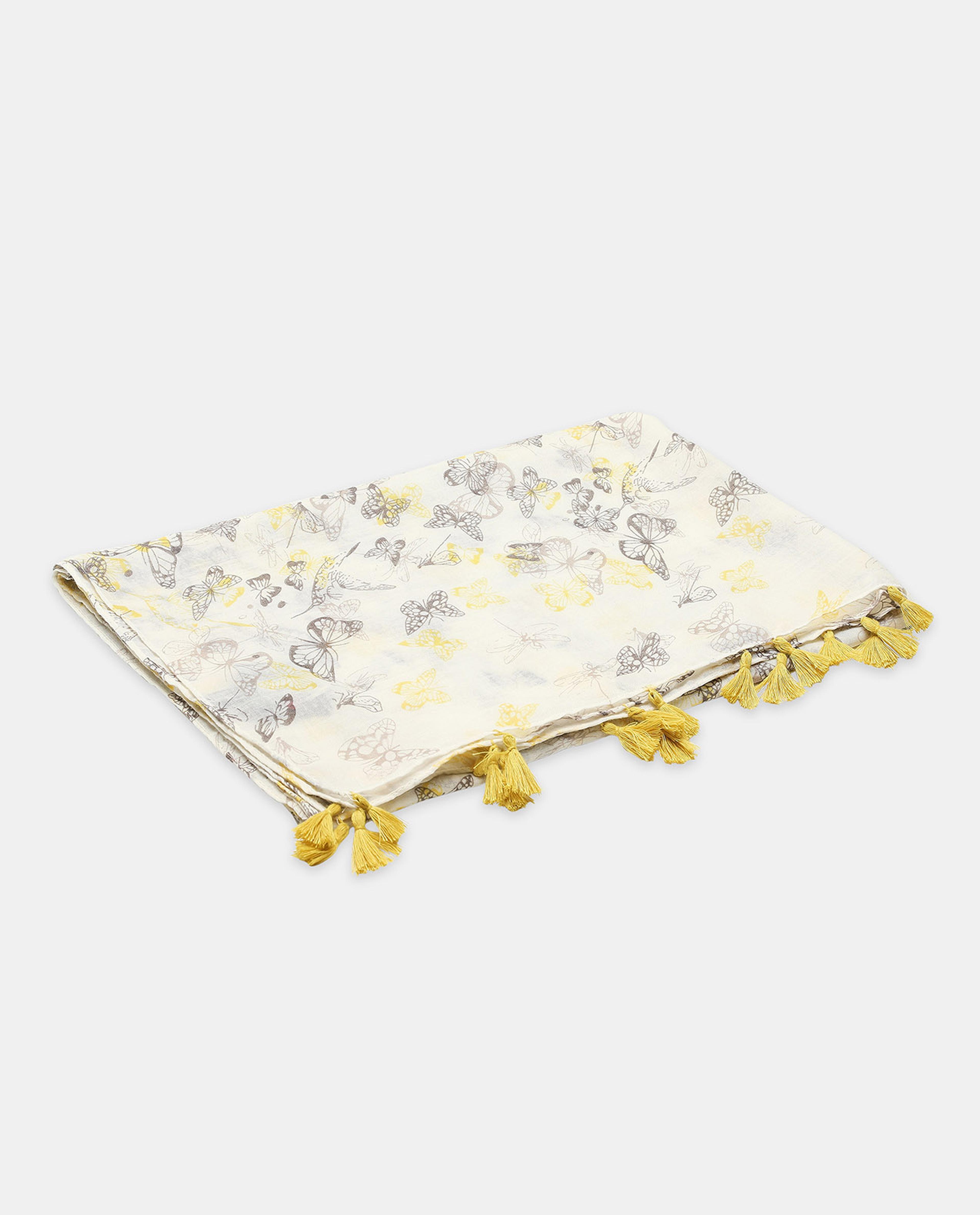 وشاح بطبعة فراشة