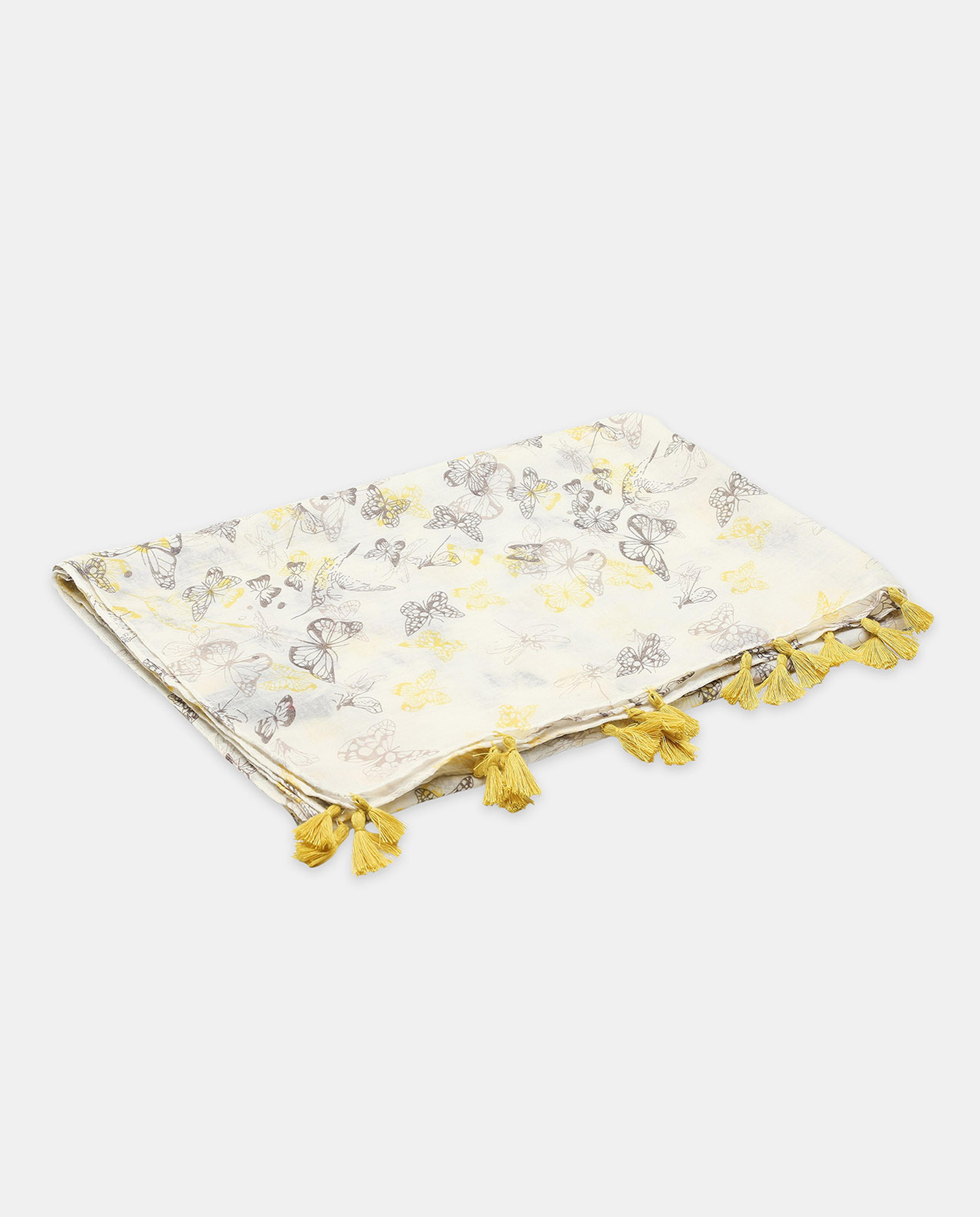 وشاح بطبعة فراشة