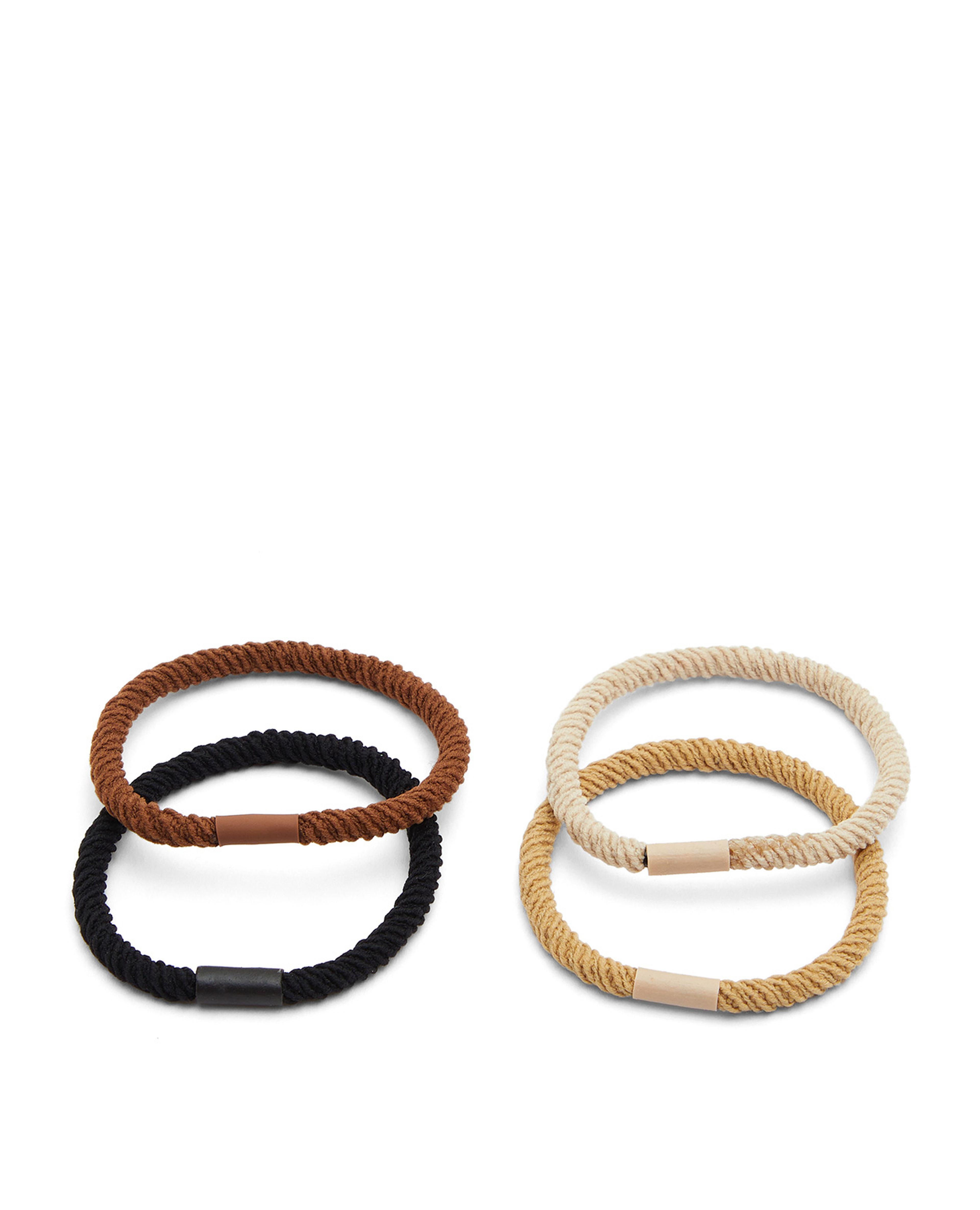 Pack of 4 Ponytail Hairbands