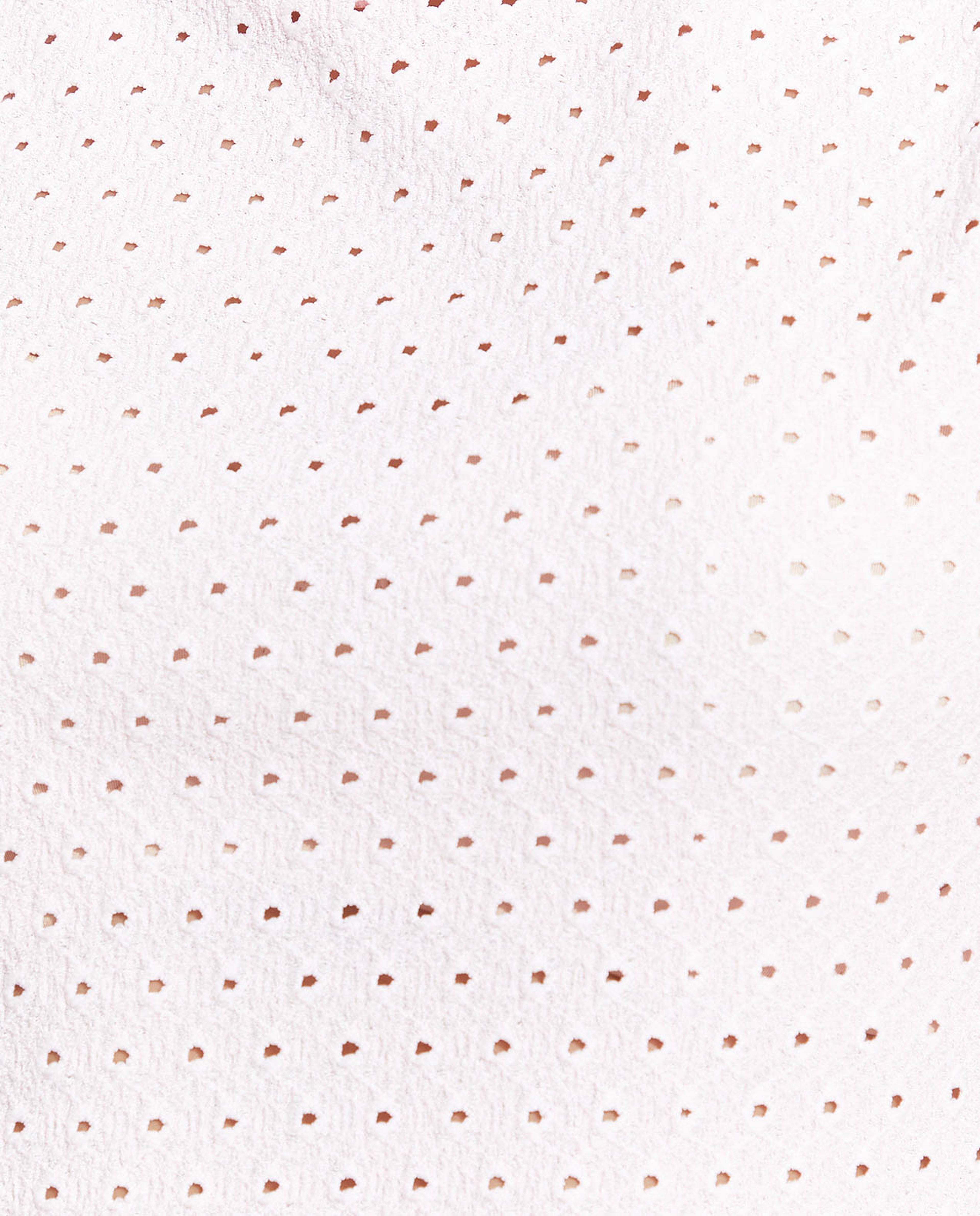 توب بياقة مستديرة وأكمام قصيرة وقصة ليزر