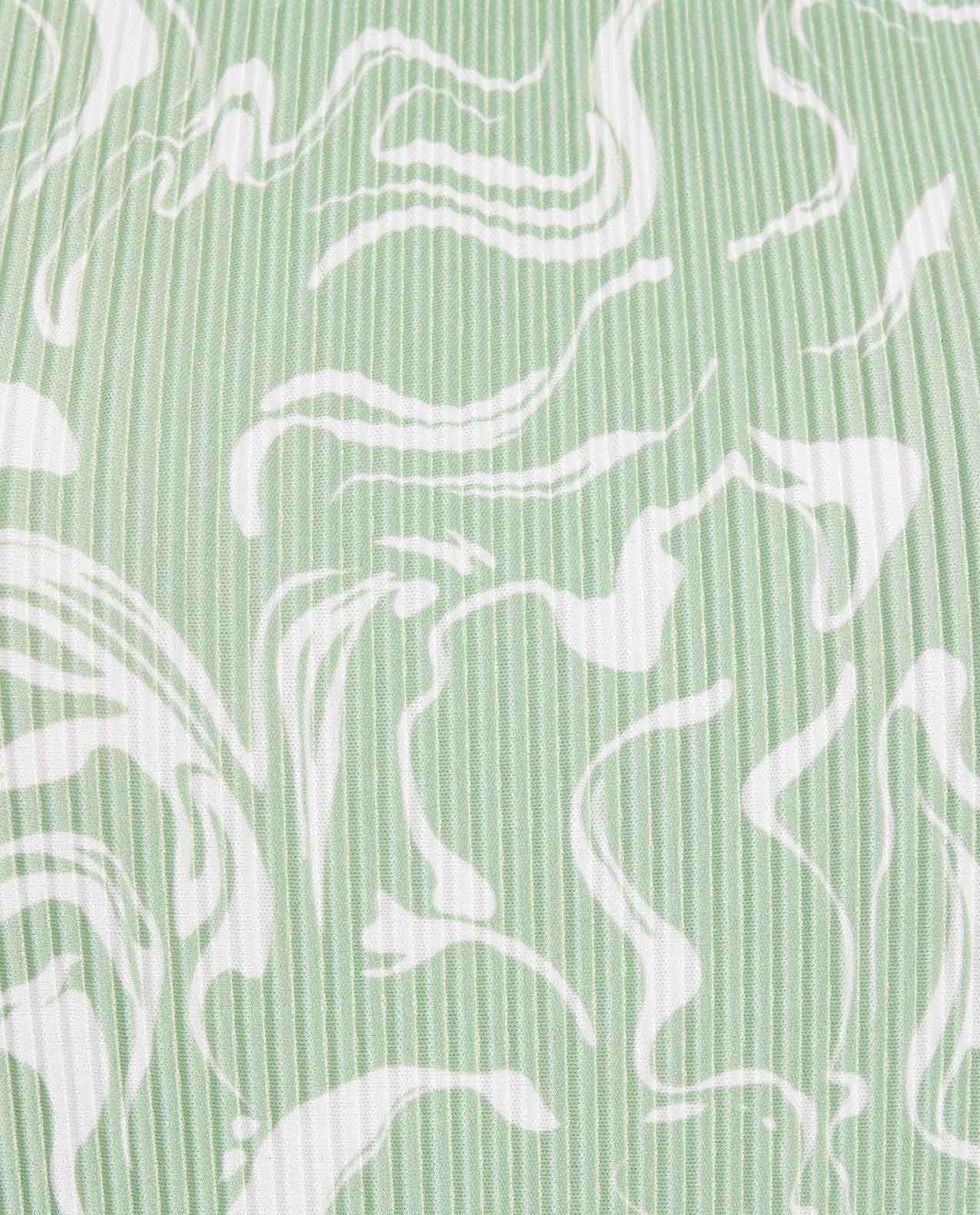 Printed Slip Dress with Side Slit