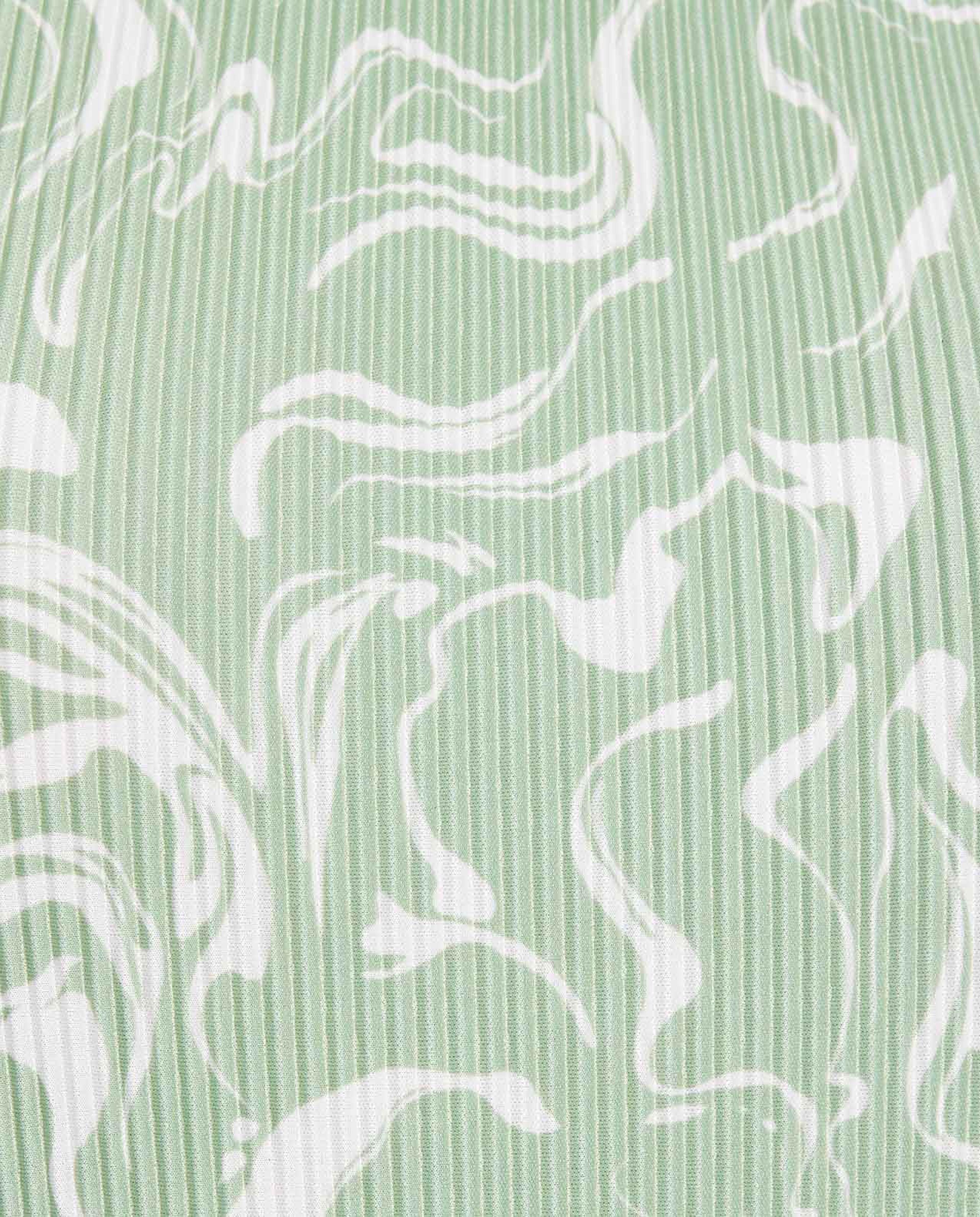 Printed Slip Dress with Side Slit