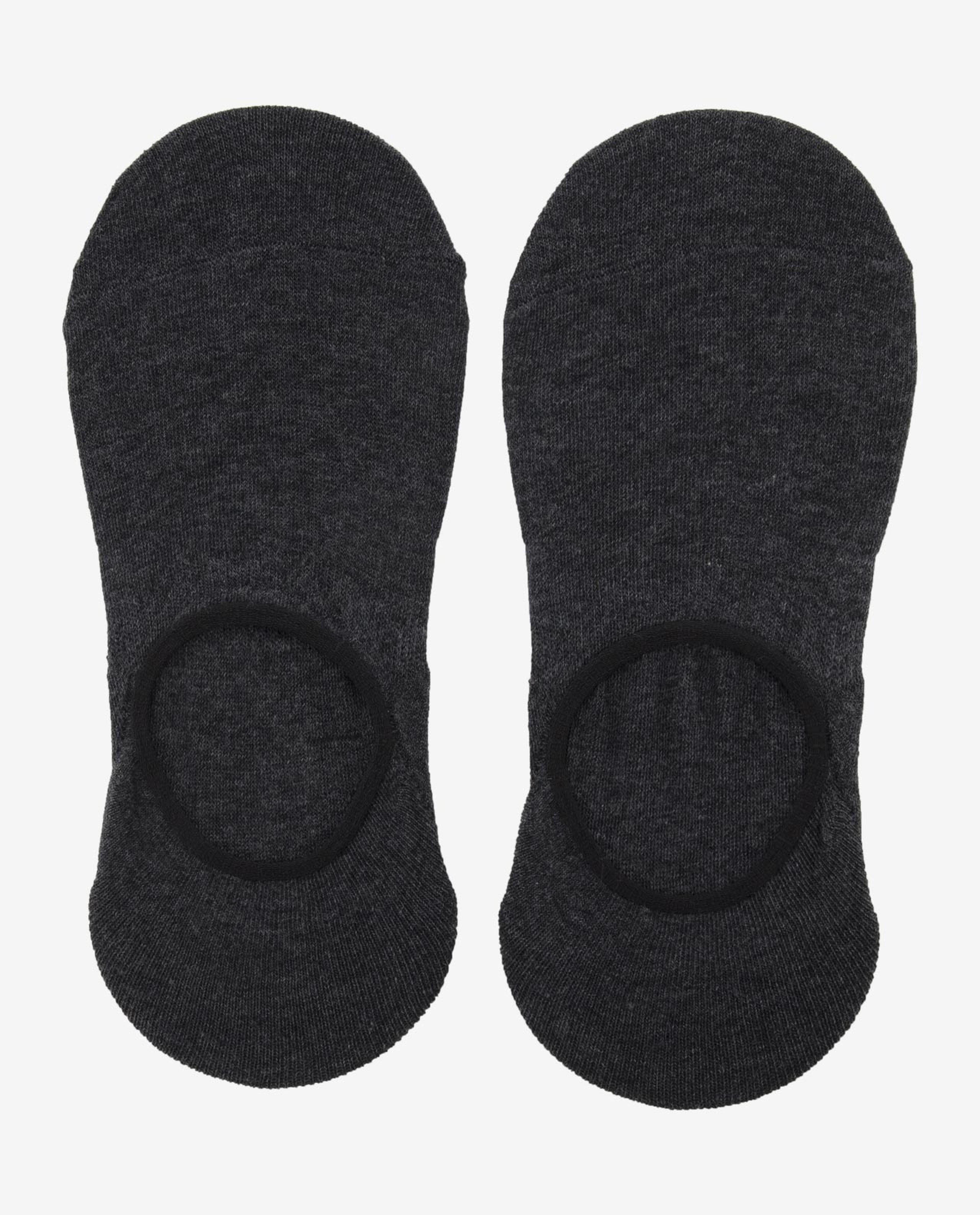 جوارب رمادية مخفية عدد الأزواج 3