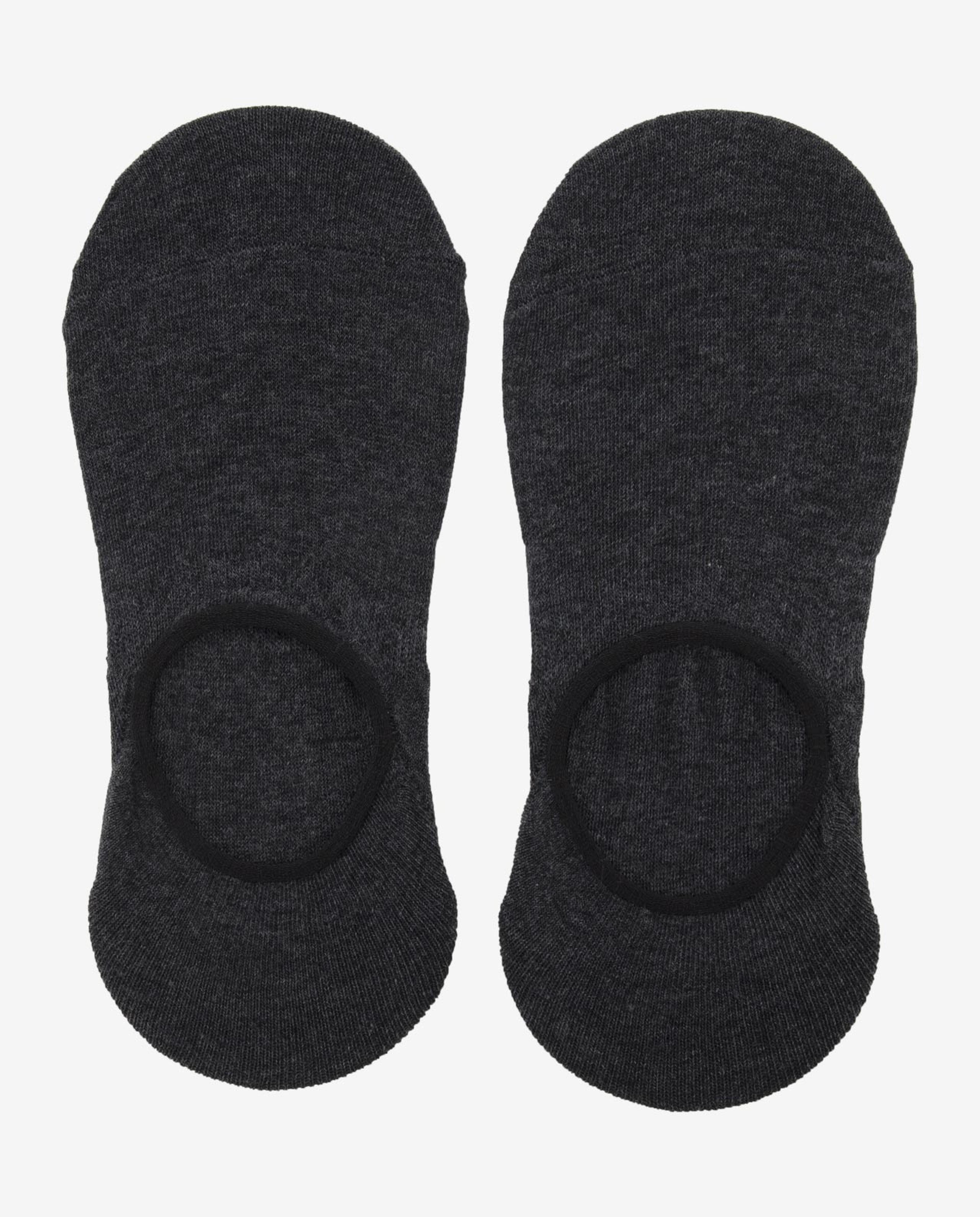 جوارب رمادية مخفية عدد الأزواج 3