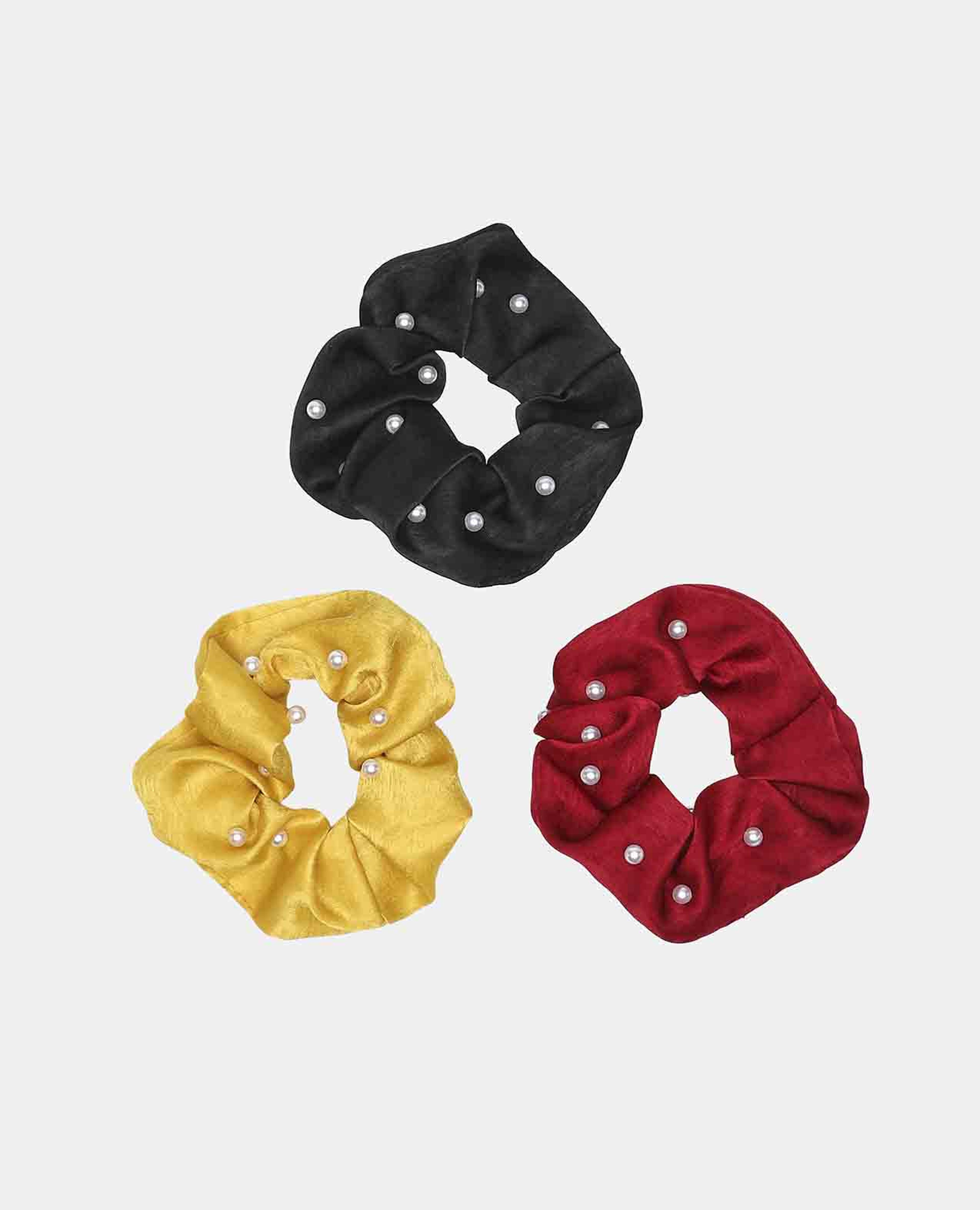 طقم 3 إكسسوارات للشعر من  بألوان مختلفة