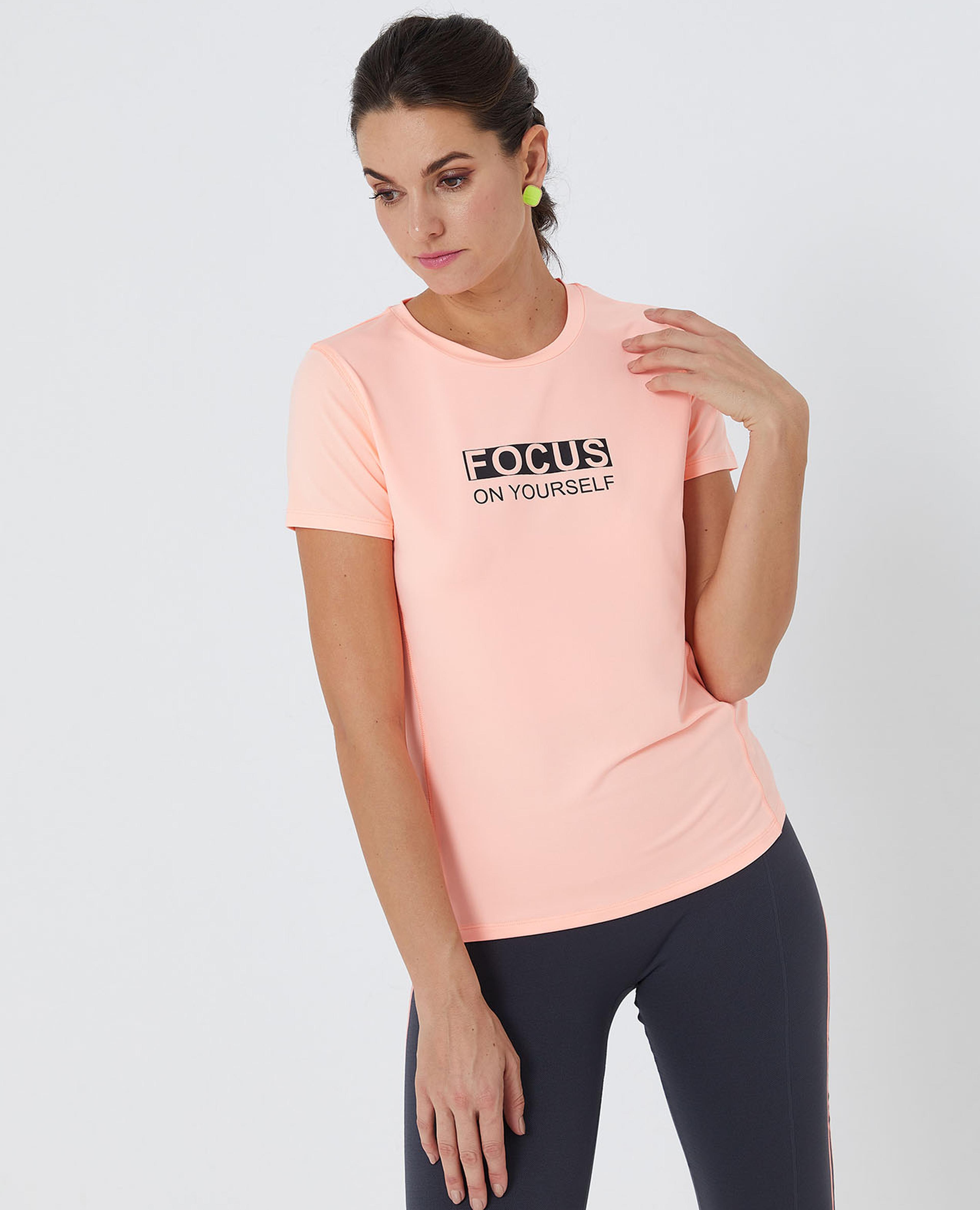 Coral Activewear Graphic Tee
