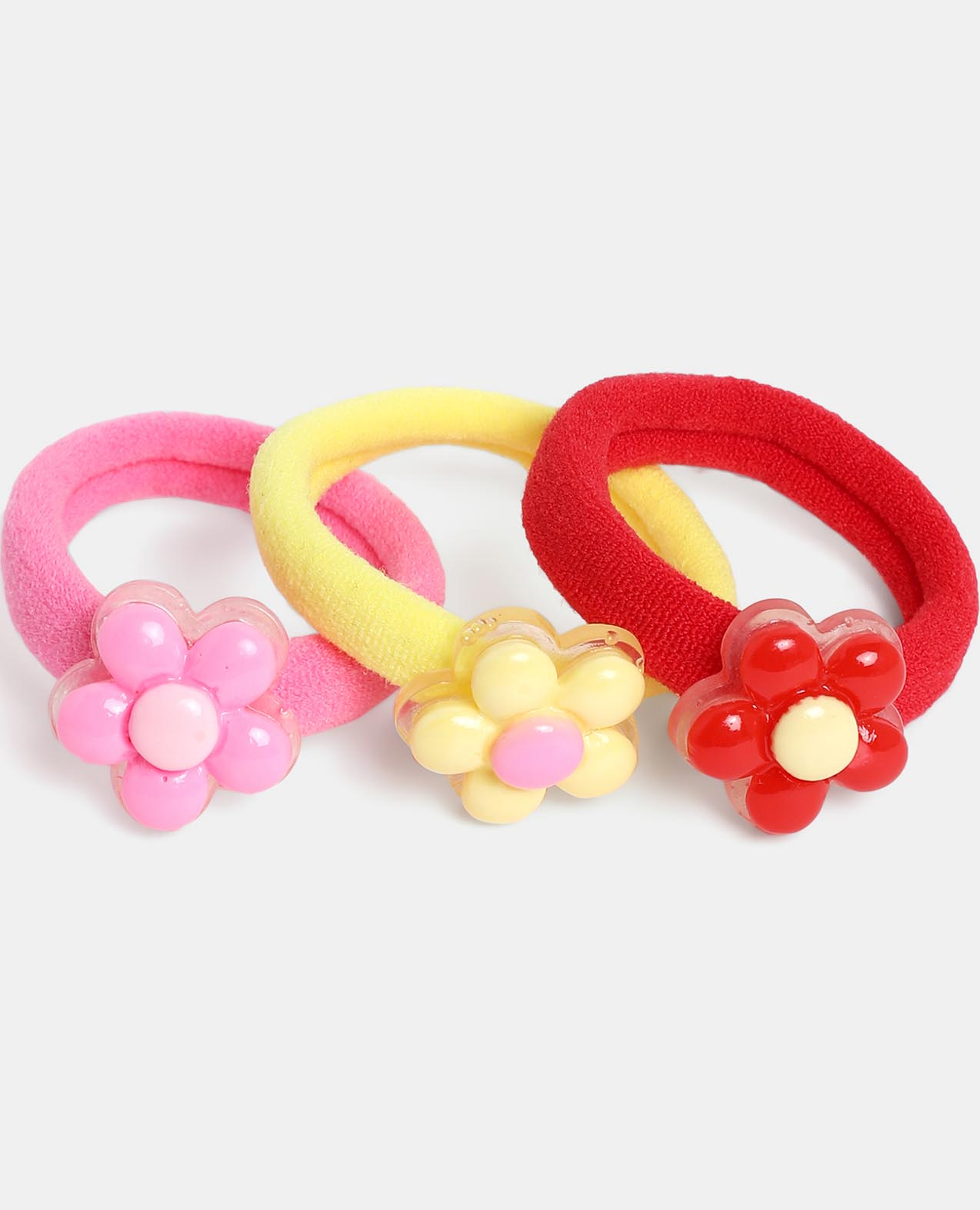 Multi Girls Ponytail Holders 6pcs