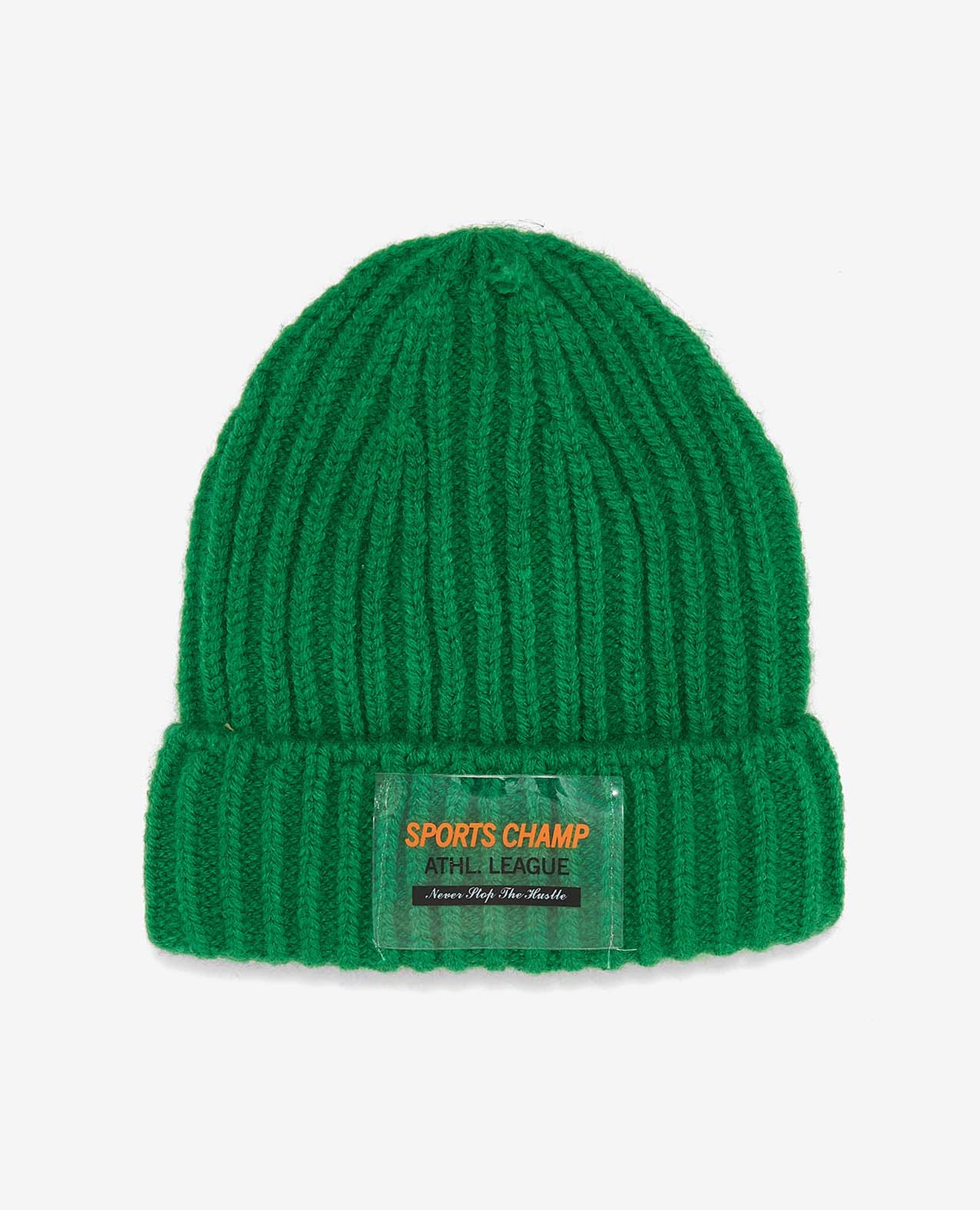 Solid Knitted Pom-Pom Beanie Cap