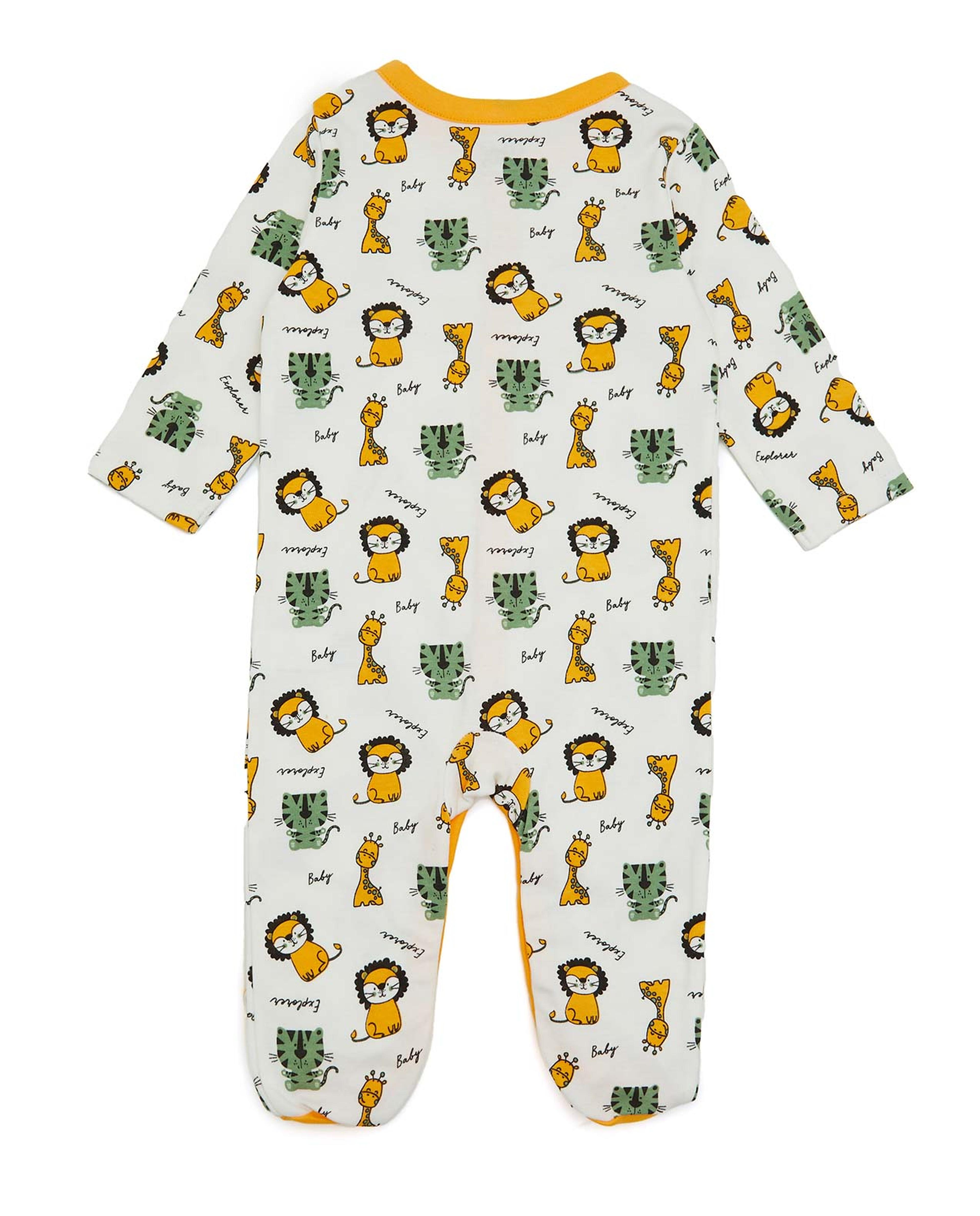 بدلة نوم طويلة بطبعة