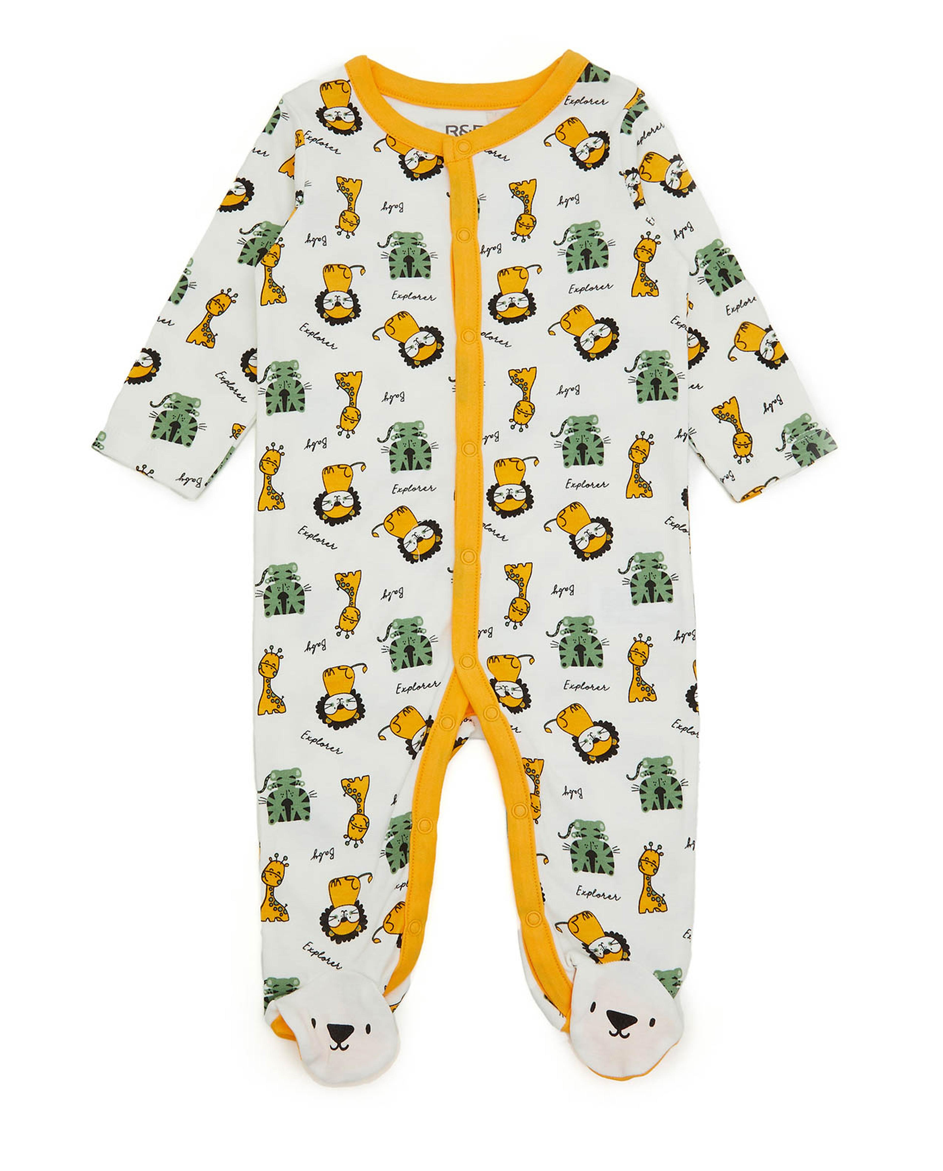 بدلة نوم طويلة بطبعة