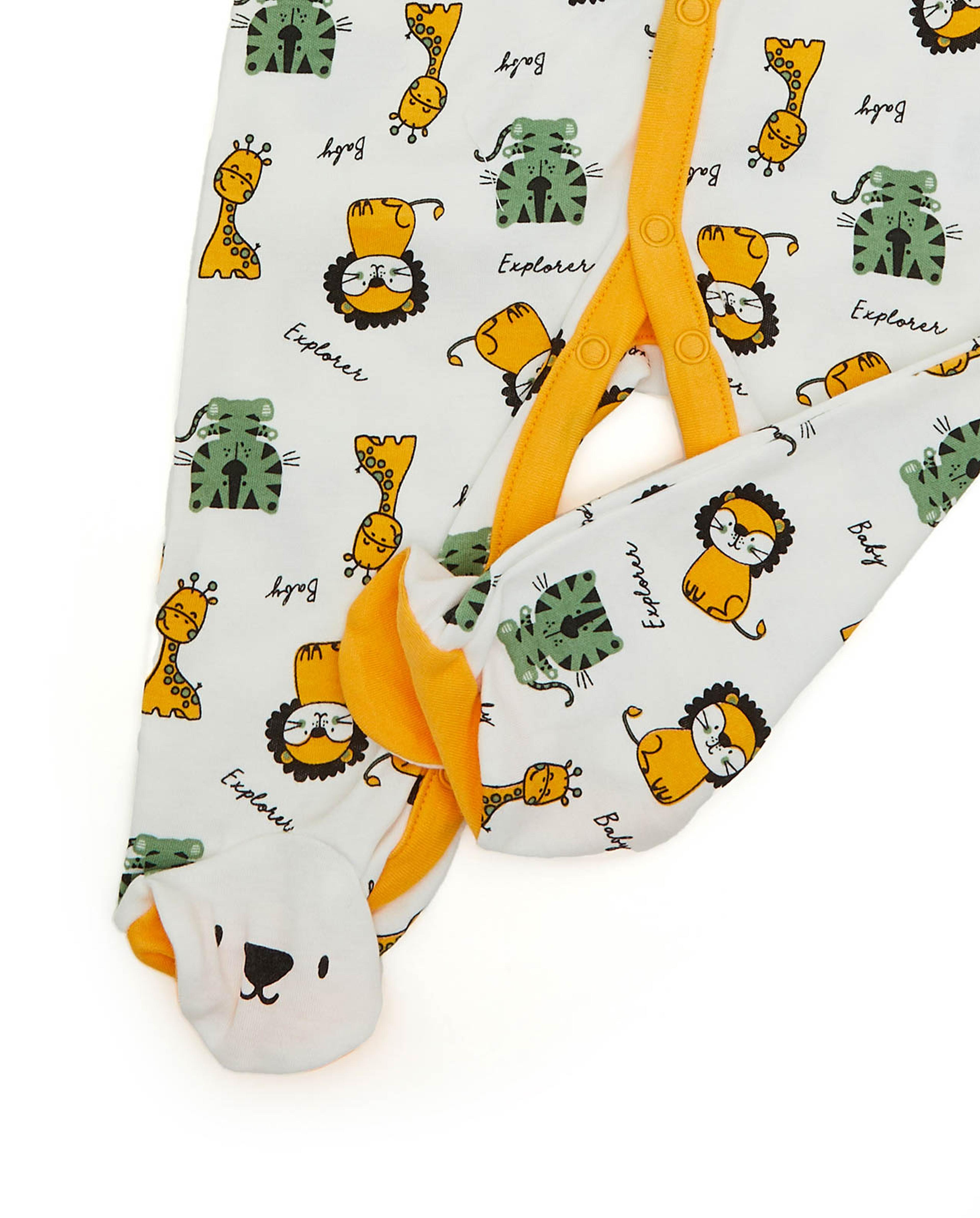 بدلة نوم طويلة بطبعة