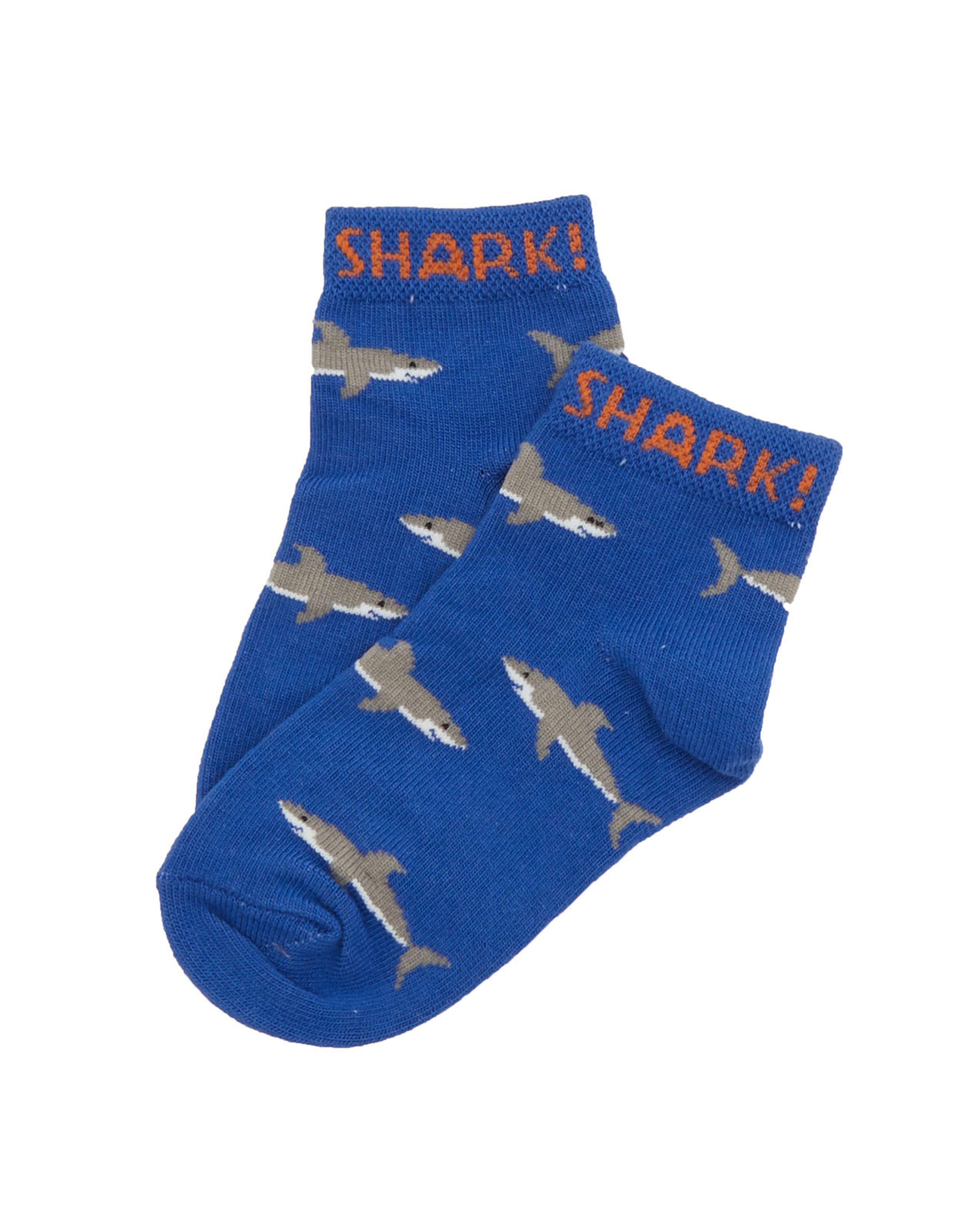 جوارب للكاحل بطبعة - 3 أزواج