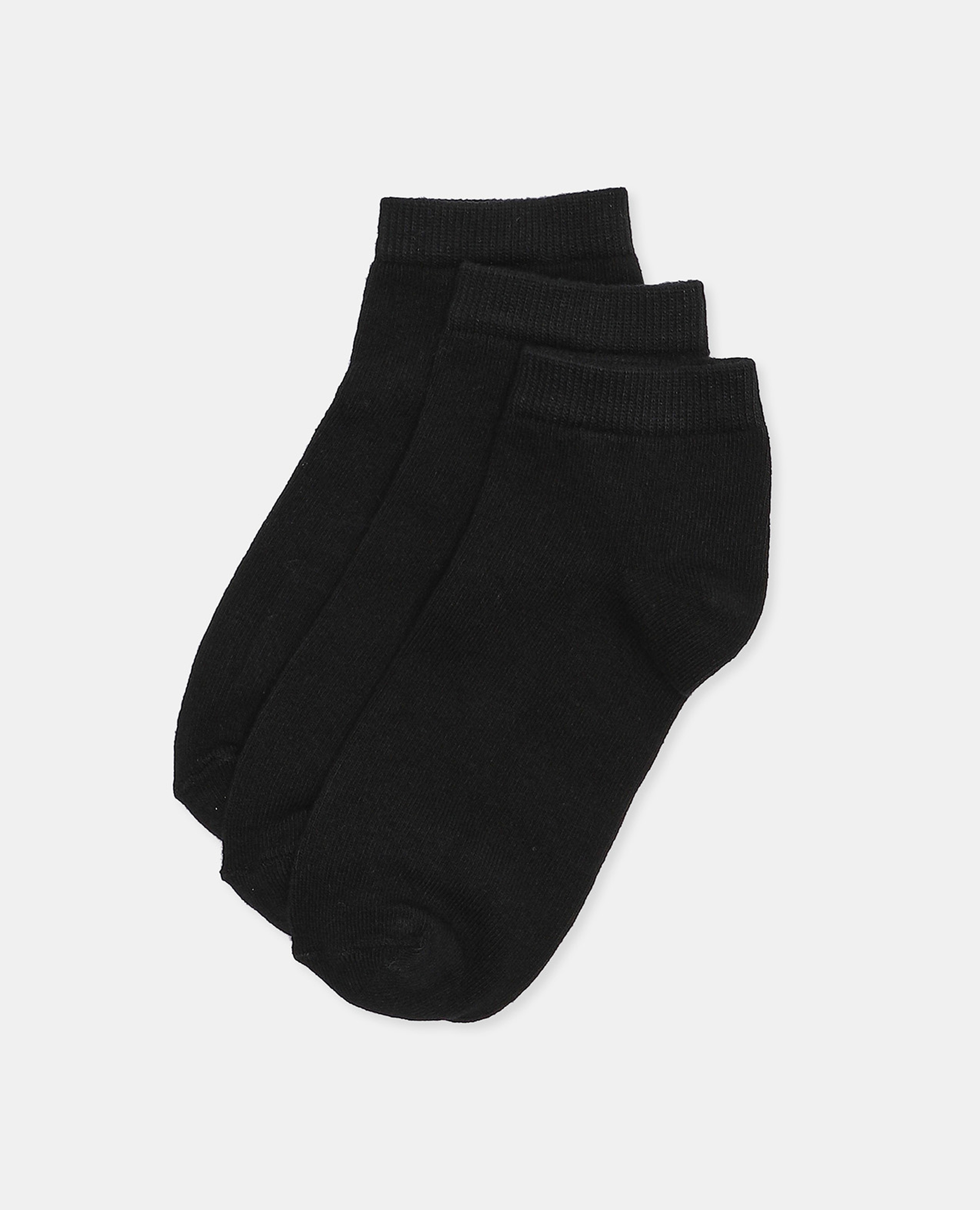 Pack of 3 - Solid Ankle Socks