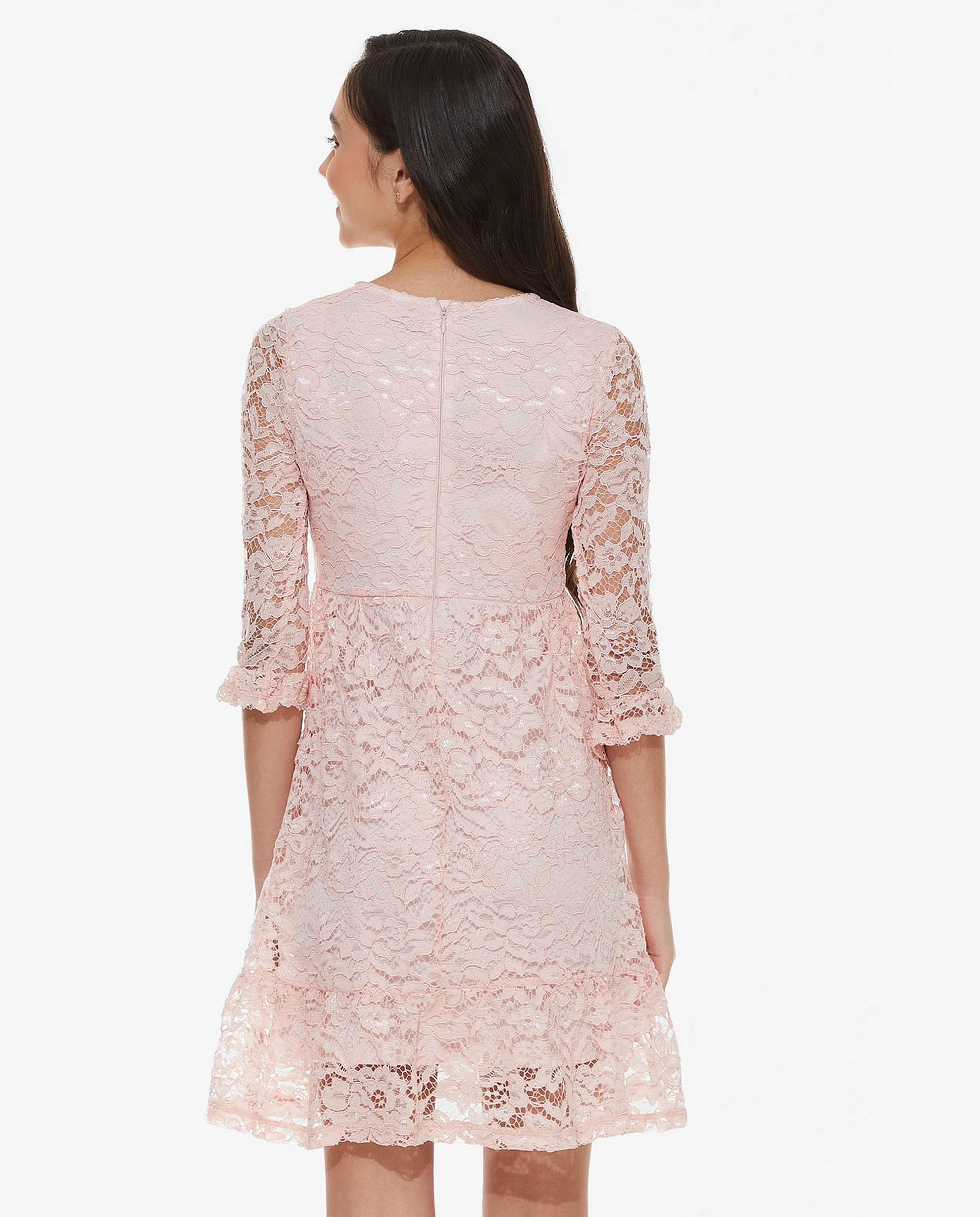 فستان مكشكش