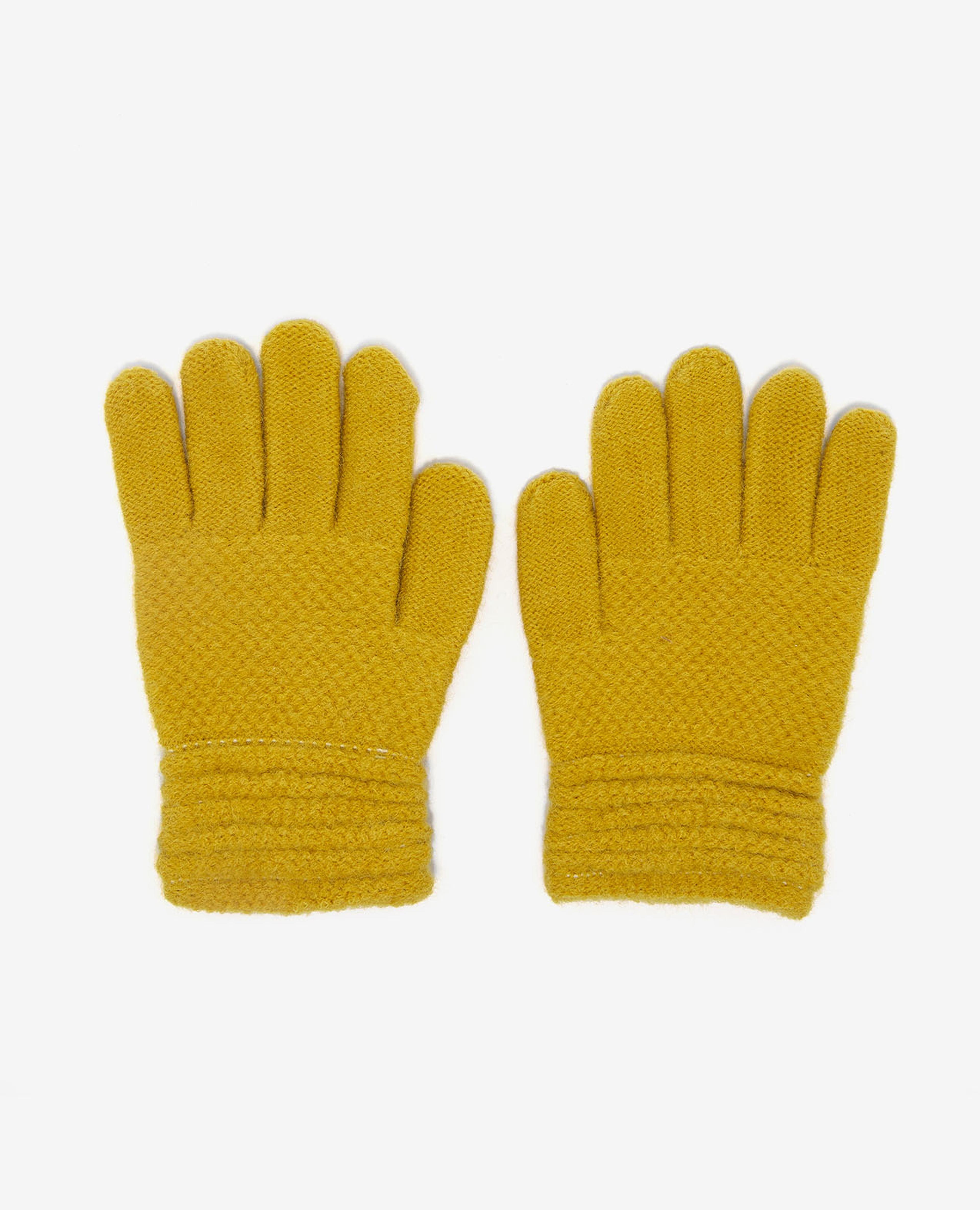 Knitted Solid Gloves