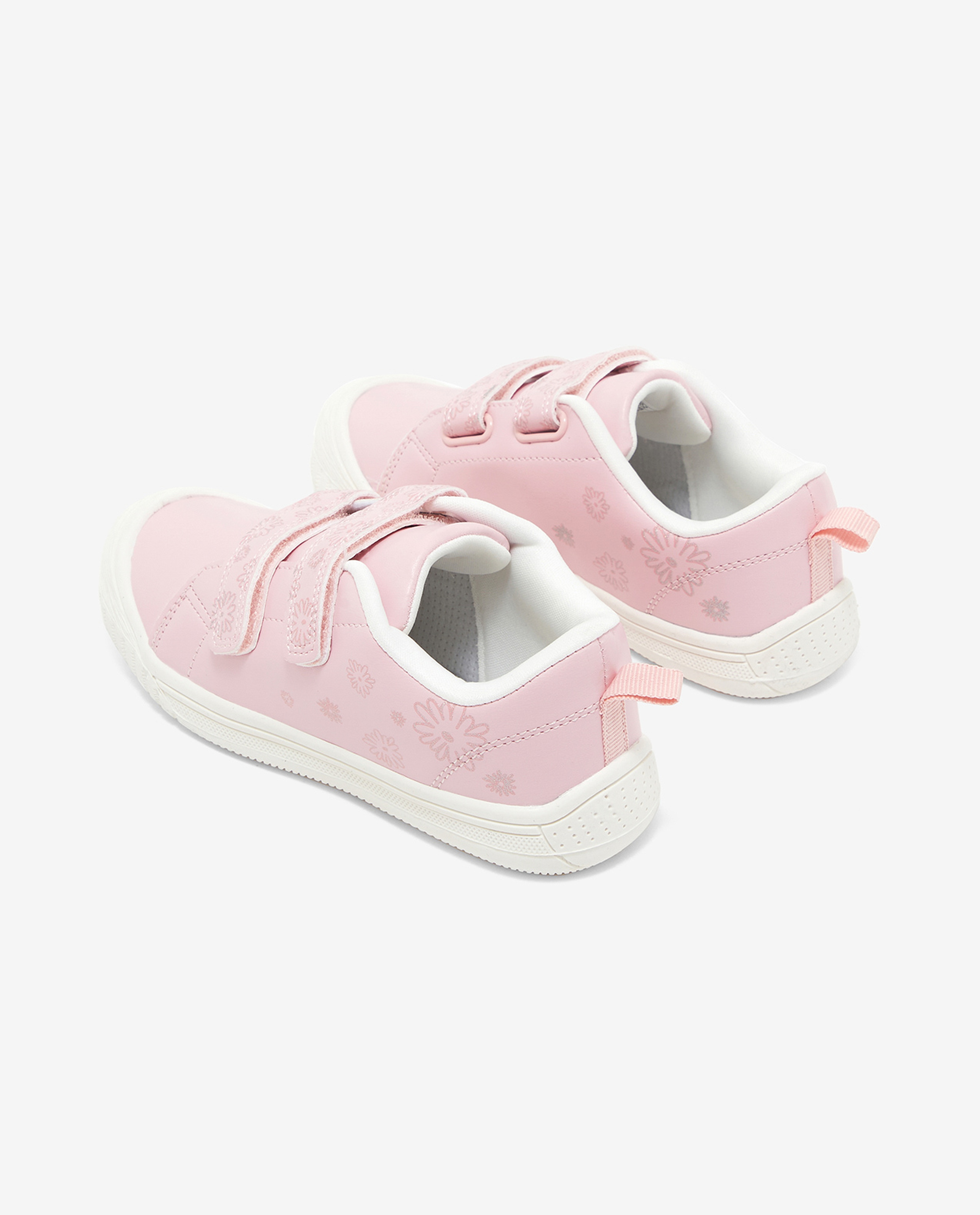 حذاء كاجوال بشريط فيلكرو وطبعة