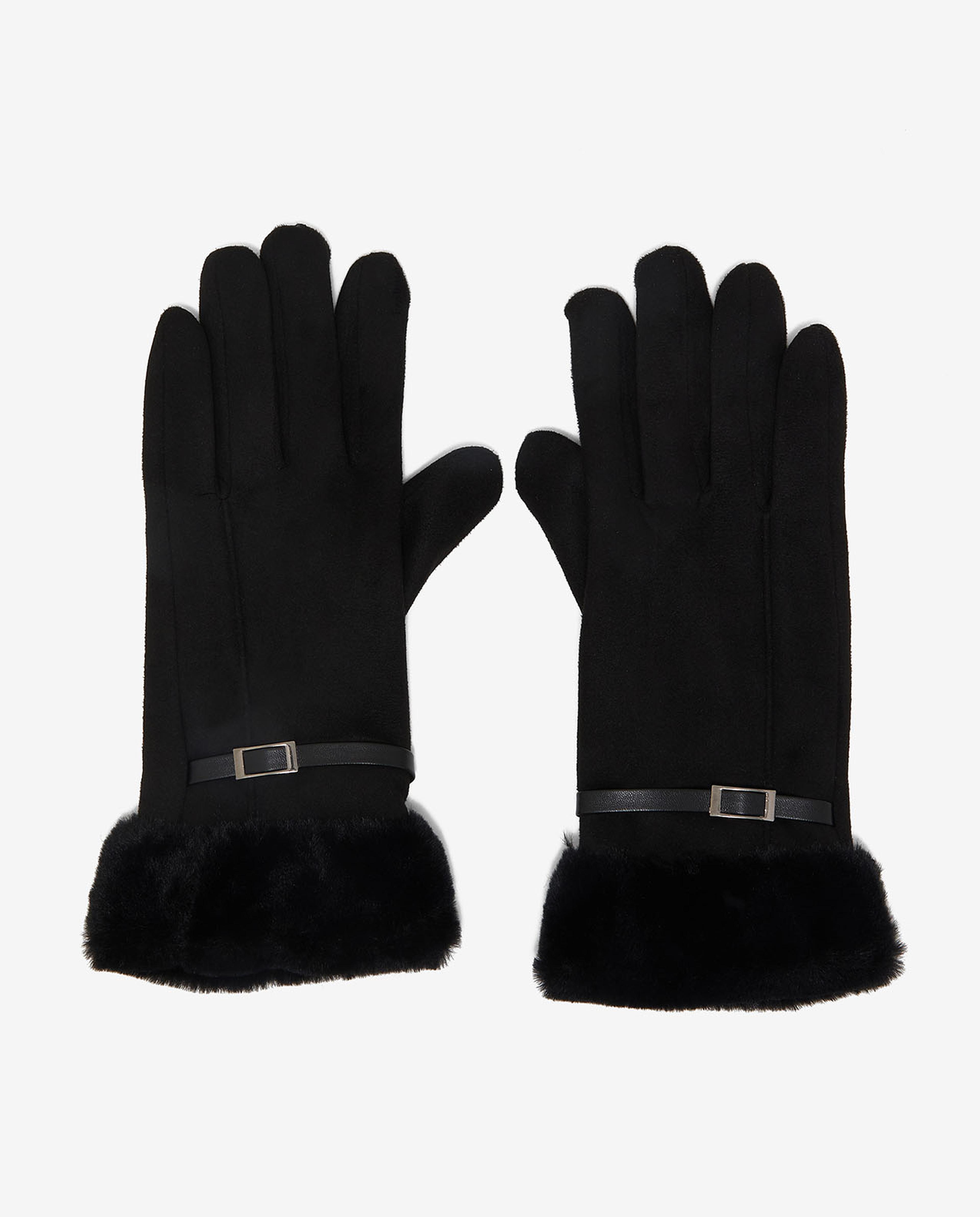 قفازات بقطعة معدنية