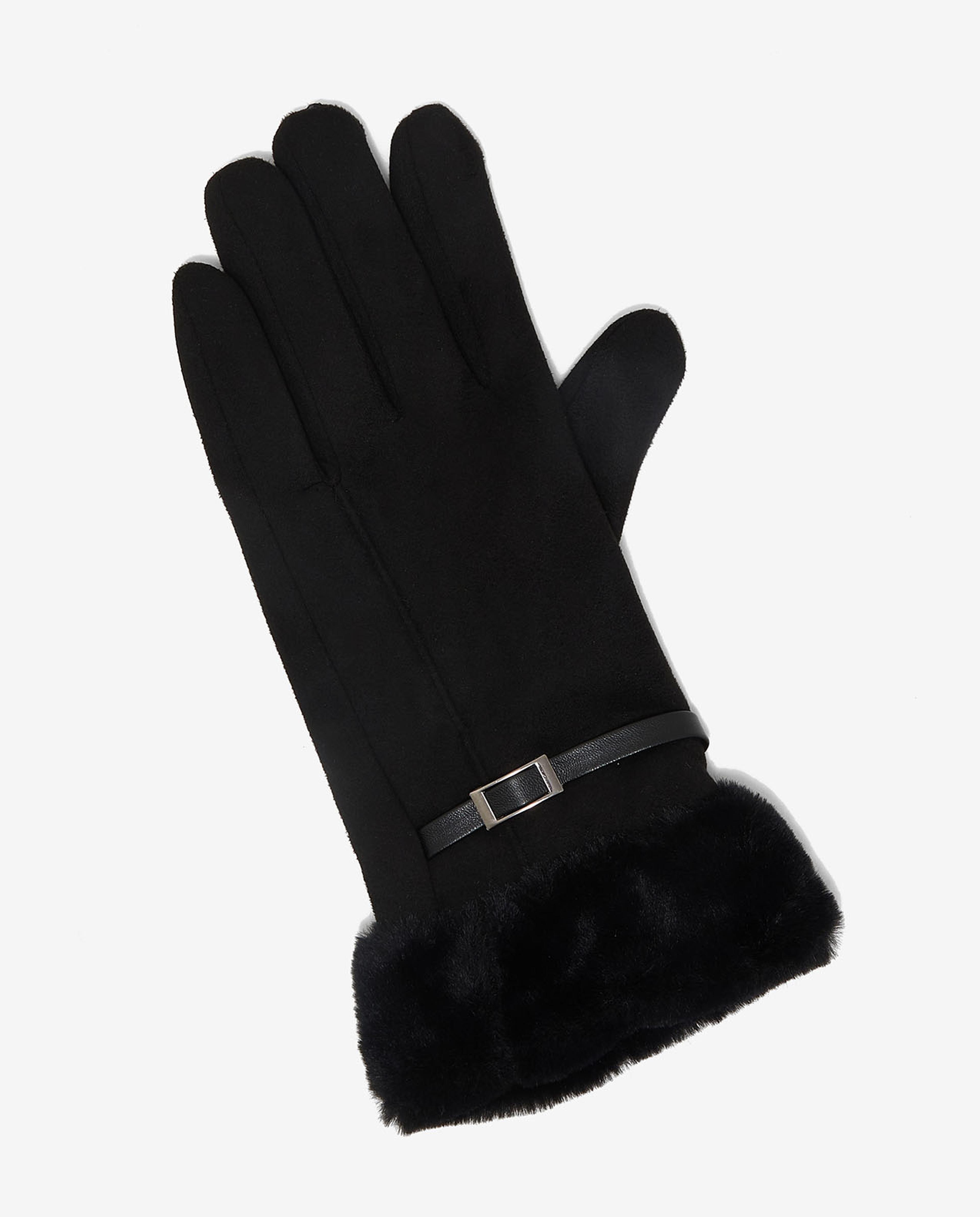 قفازات بقطعة معدنية