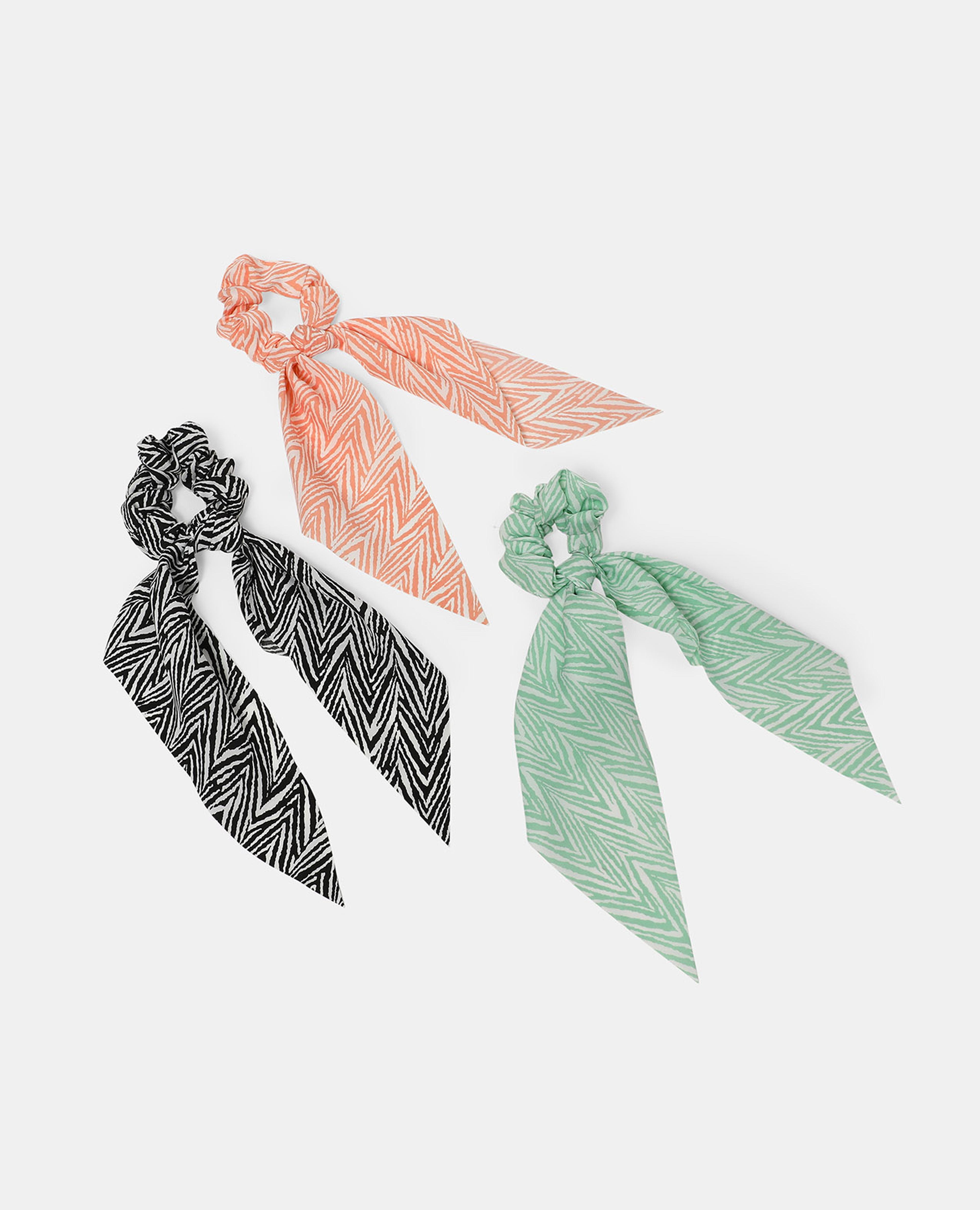 ربطة شعر بطبعة من 3 قطع